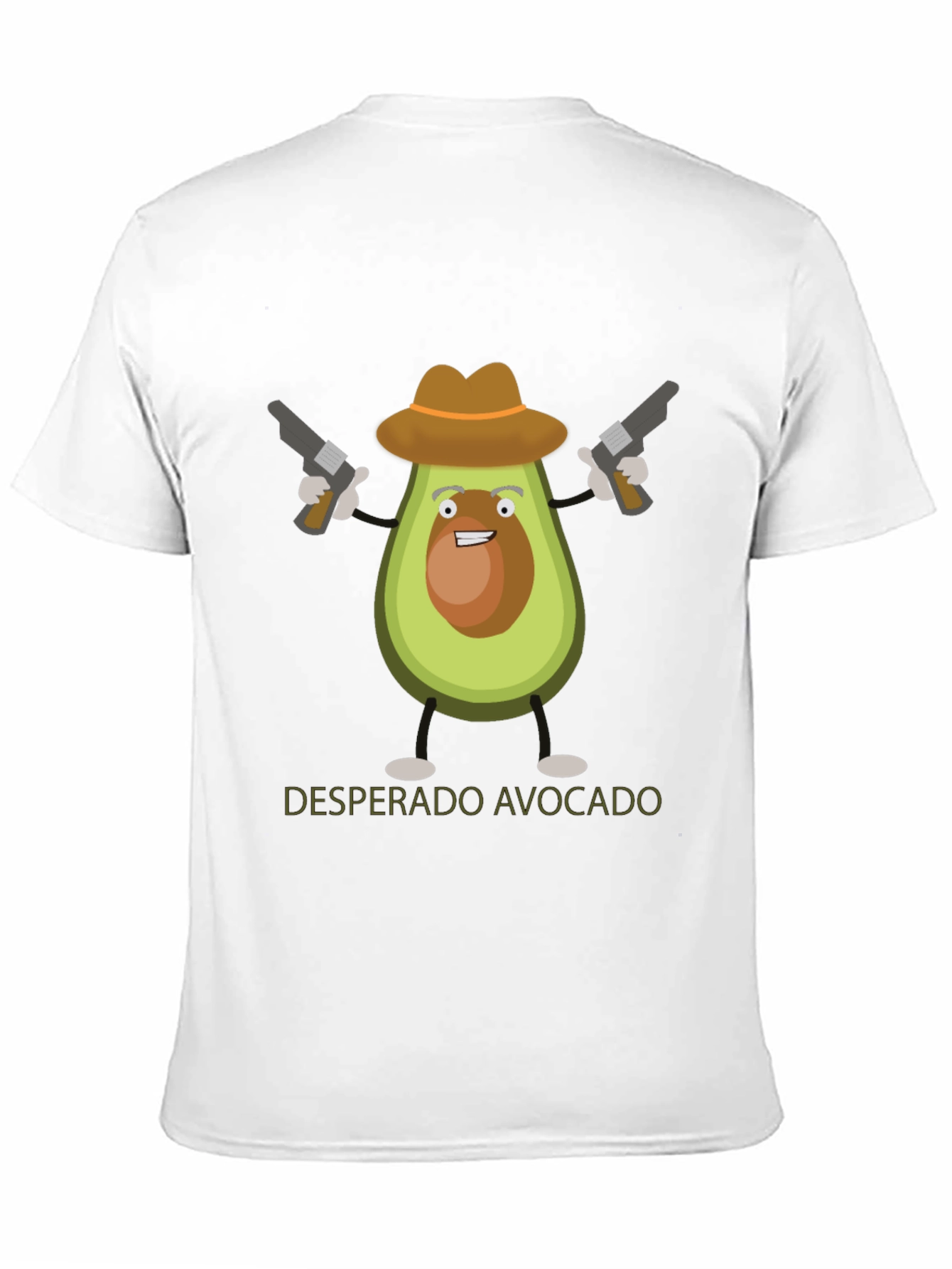 Desperado Avocado Graphic T-Shirt - Funny Western Tee
