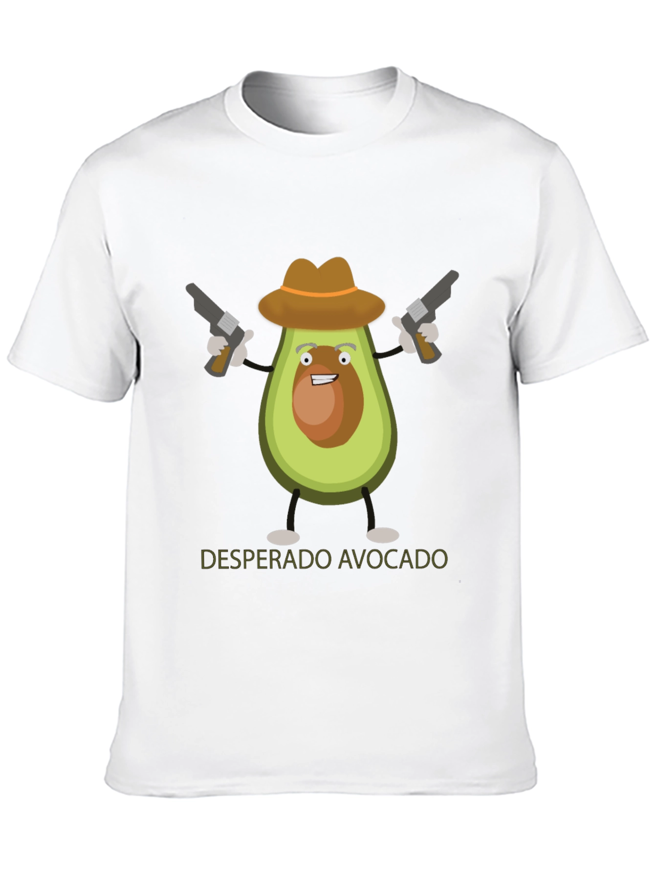 Desperado Avocado Graphic T-Shirt - Funny Western Tee