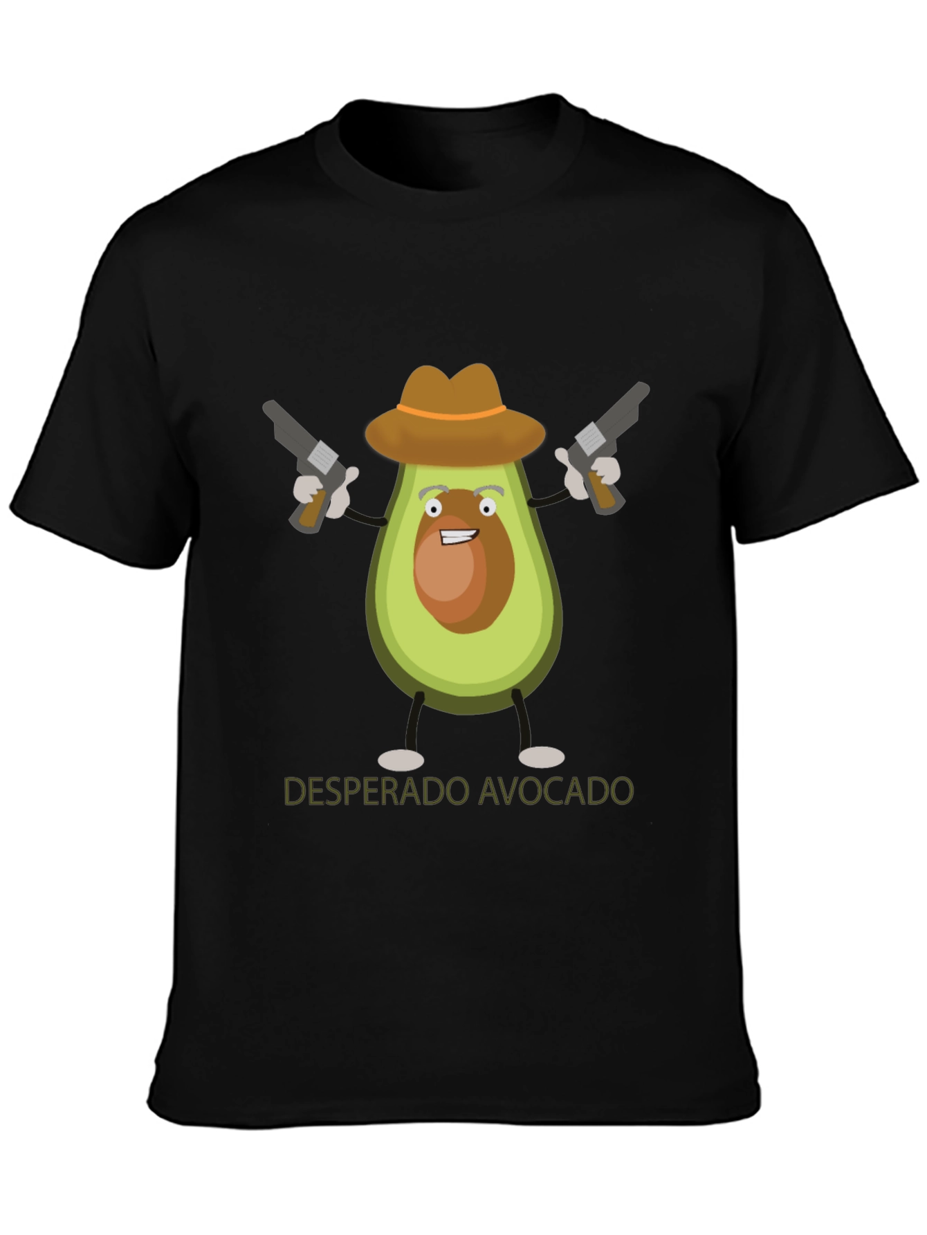Desperado Avocado Graphic T-Shirt - Funny Western Tee