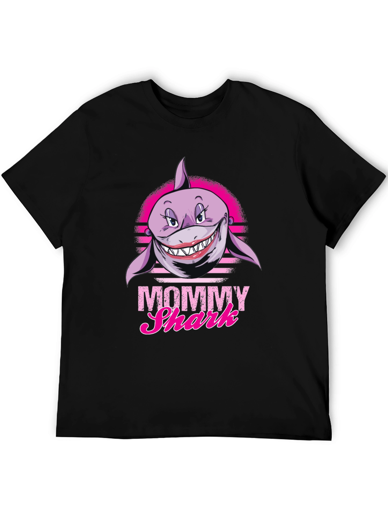 Mommy Shark Graphic Tee - Funny Shark Lover T-Shirt