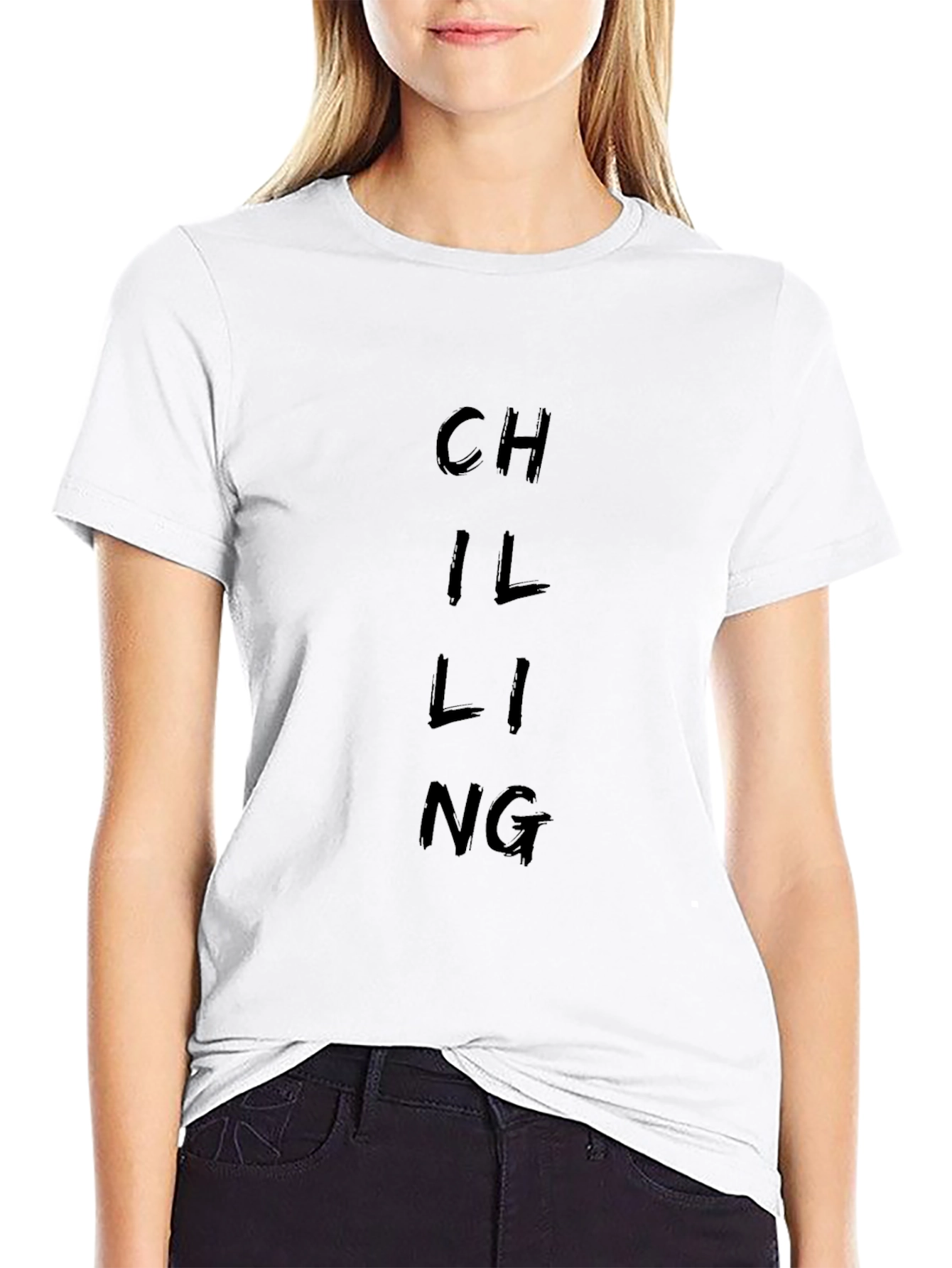 Chilling Black T-Shirt