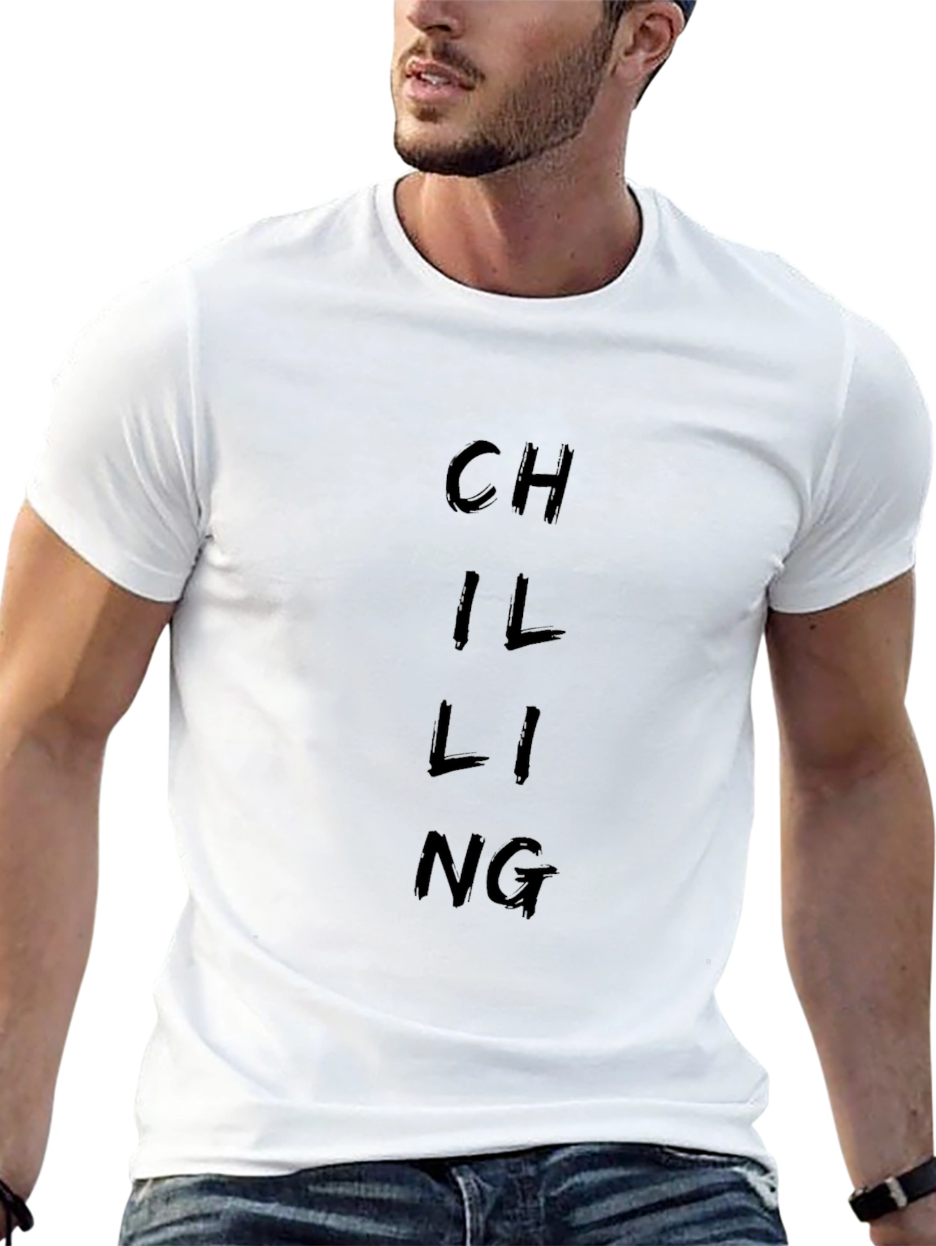 Chilling Black T-Shirt