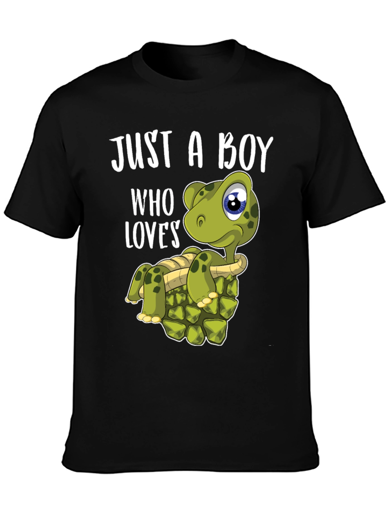 Boy Loves Turtles T-Shirt - Cute Turtle Graphic Tee