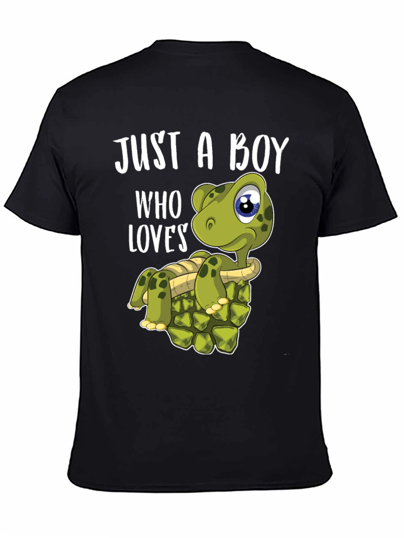 Boy Loves Turtles T-Shirt - Cute Turtle Graphic Tee