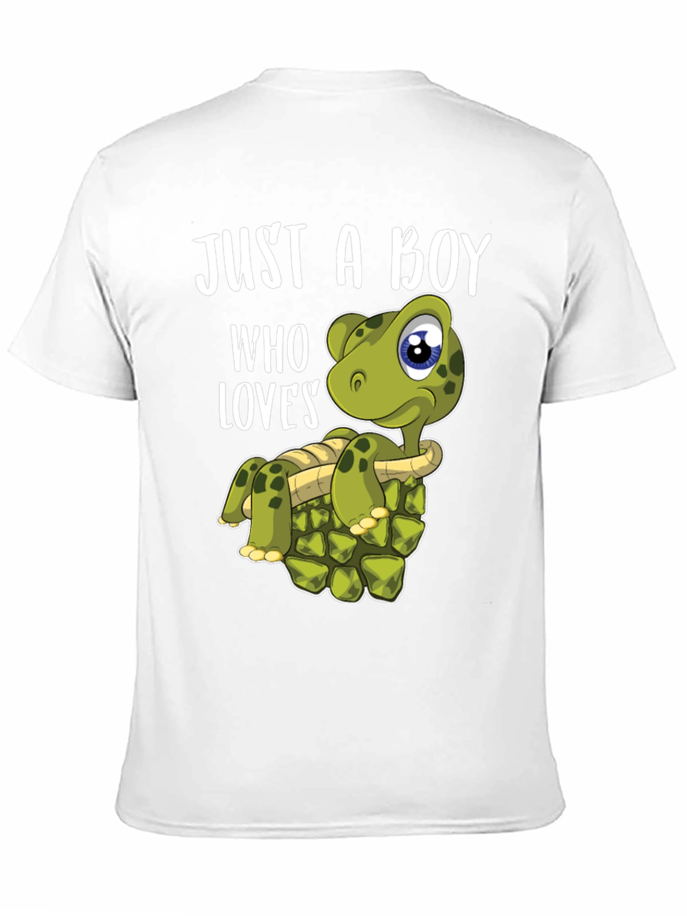 Boy Loves Turtles T-Shirt - Cute Turtle Graphic Tee