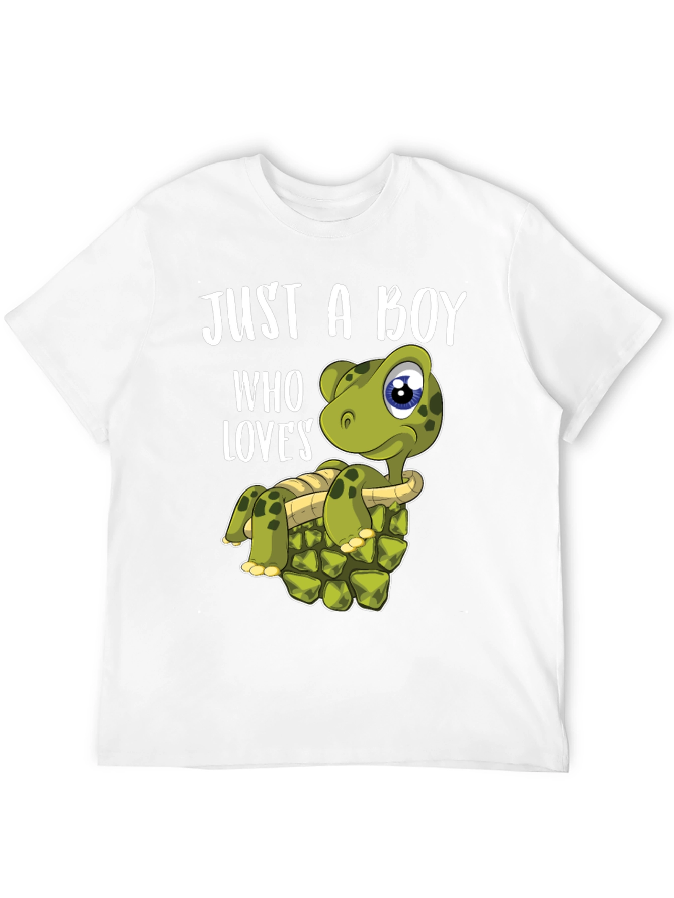 Boy Loves Turtles T-Shirt - Cute Turtle Graphic Tee