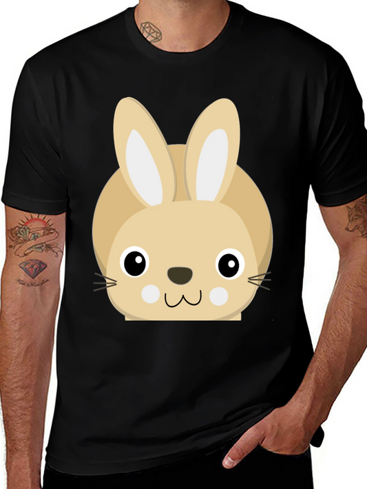 Cute Bunny Graphic T-Shirt - Soft & Comfortable
