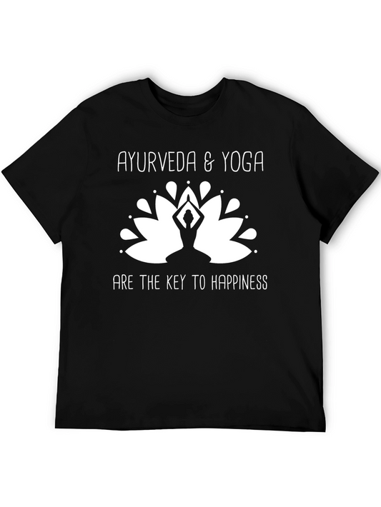 Ayurveda & Yoga Happiness T-Shirt