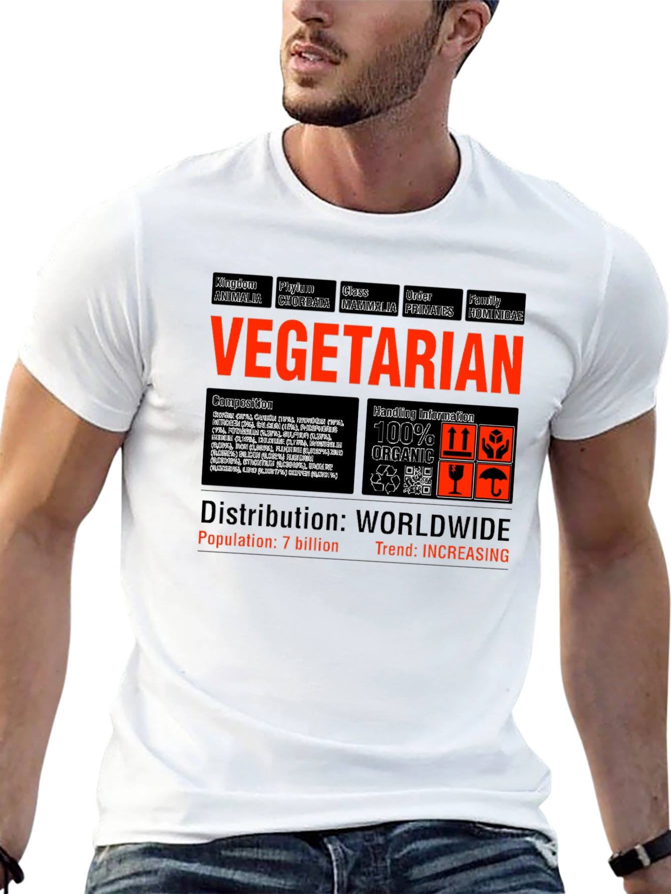 Vegetarian Anatomy T-Shirt - Animal Classification