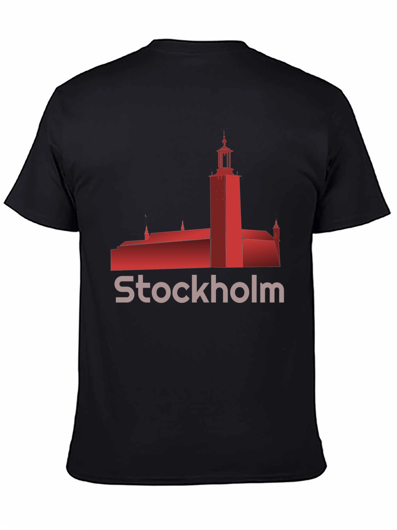 Stockholm City Hall Building Graphic T-Shirt
