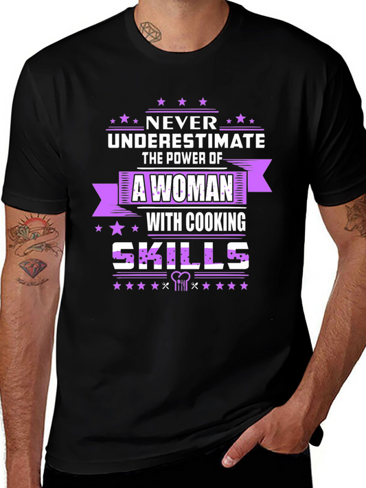 Cooking Skills Womans Power T-Shirt