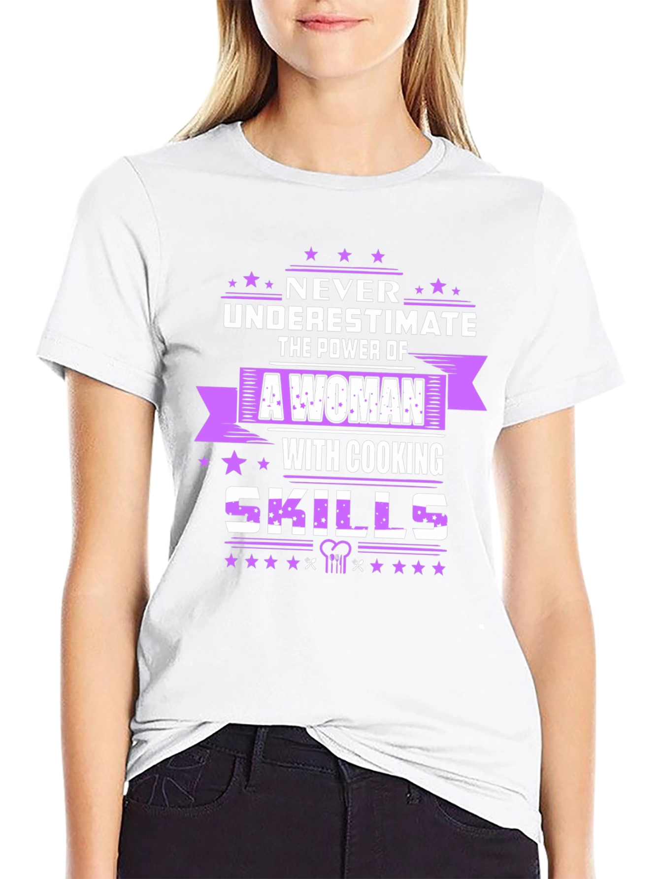 Cooking Skills Womans Power T-Shirt