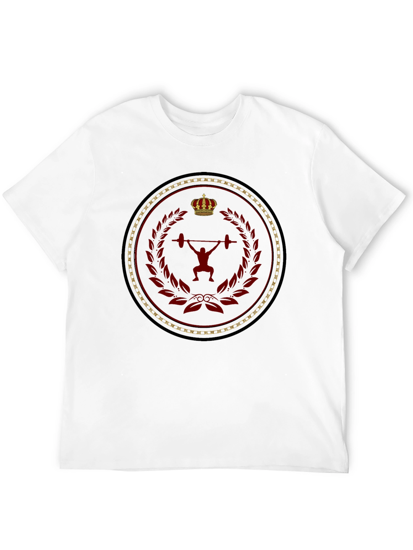 Weightlifting King Mens Black T-Shirt
