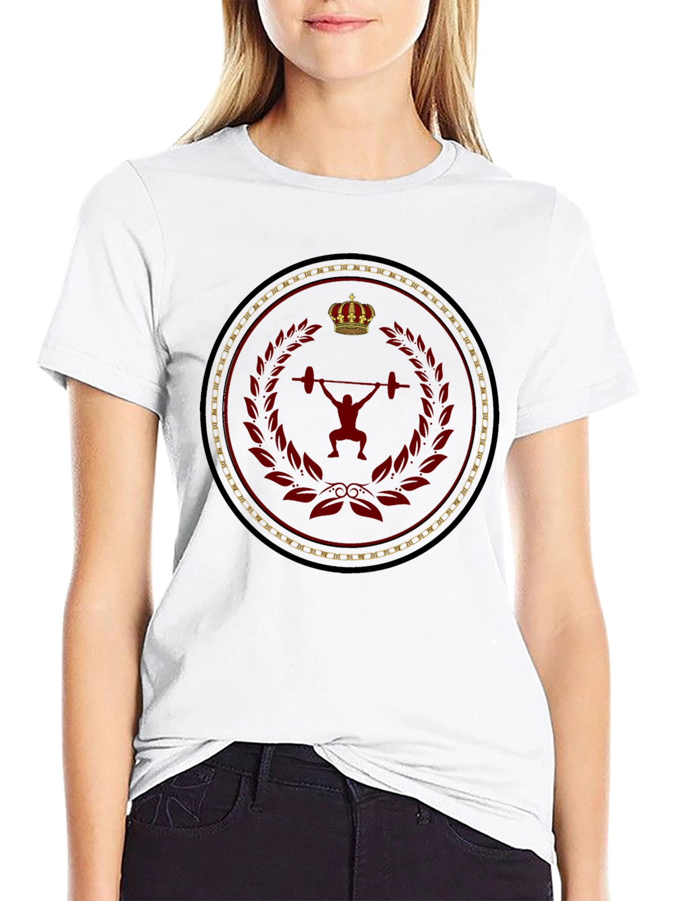 Weightlifting King Mens Black T-Shirt