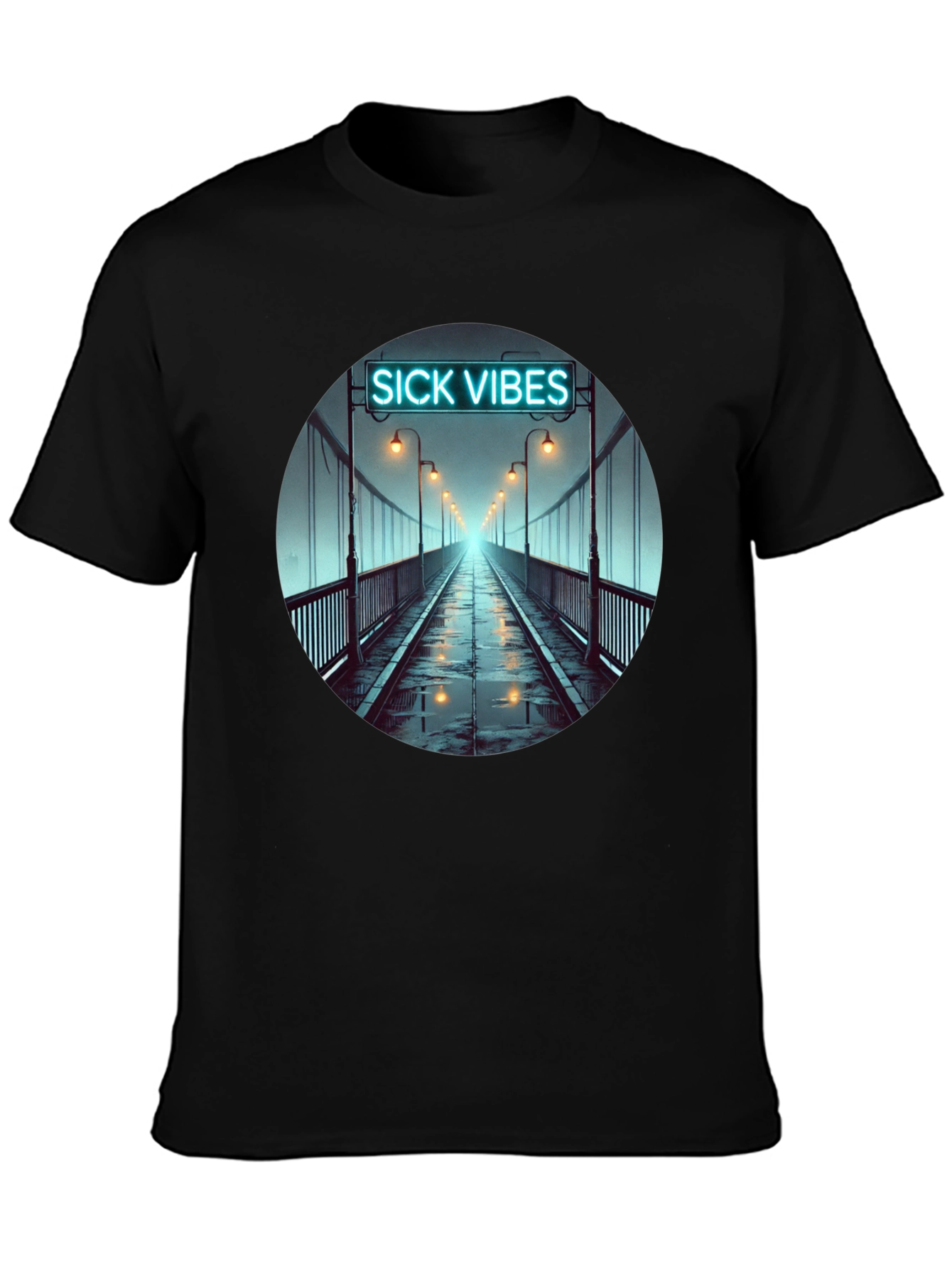 Sick Vibes Graphic T-Shirt