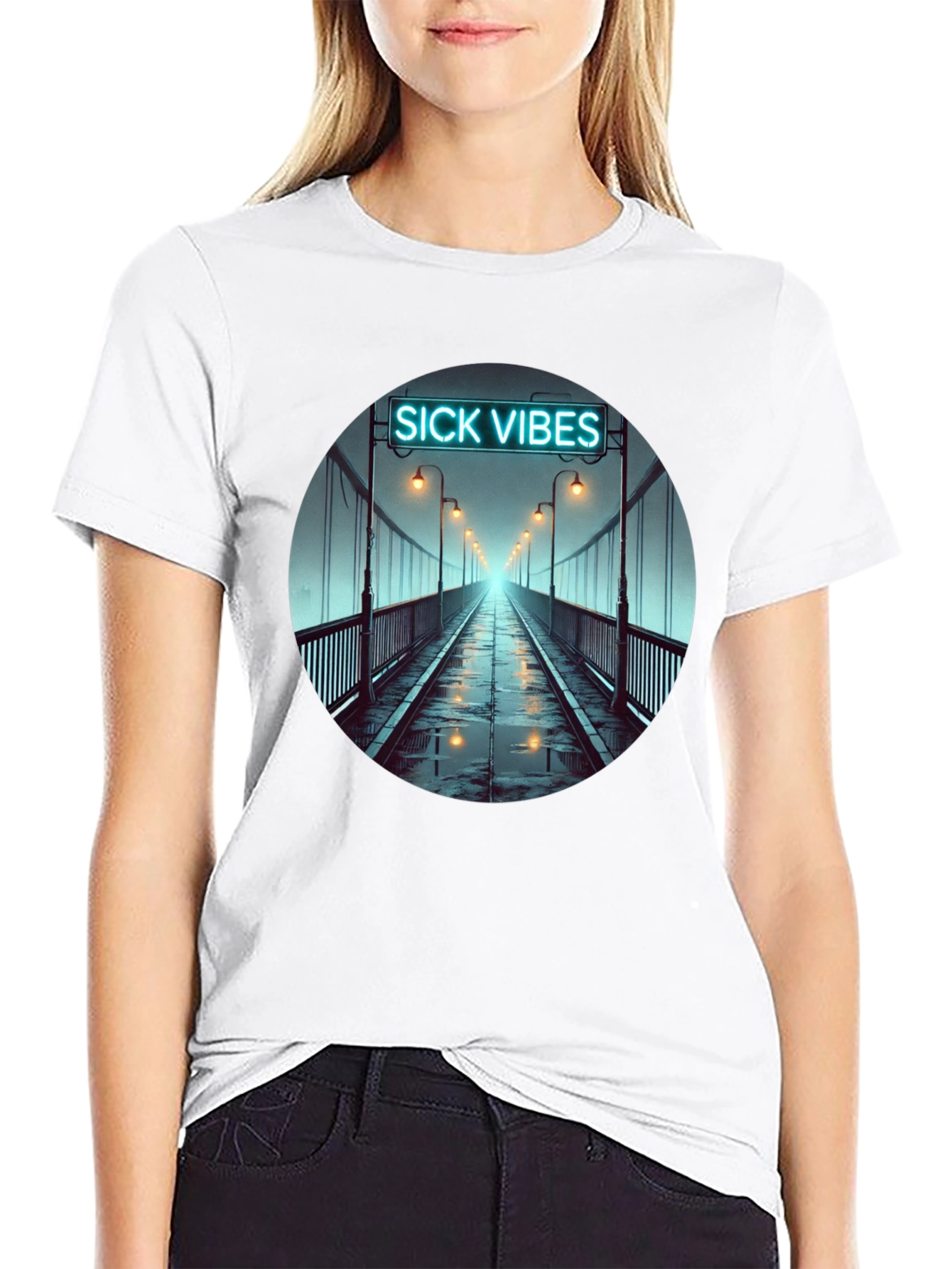Sick Vibes Graphic T-Shirt