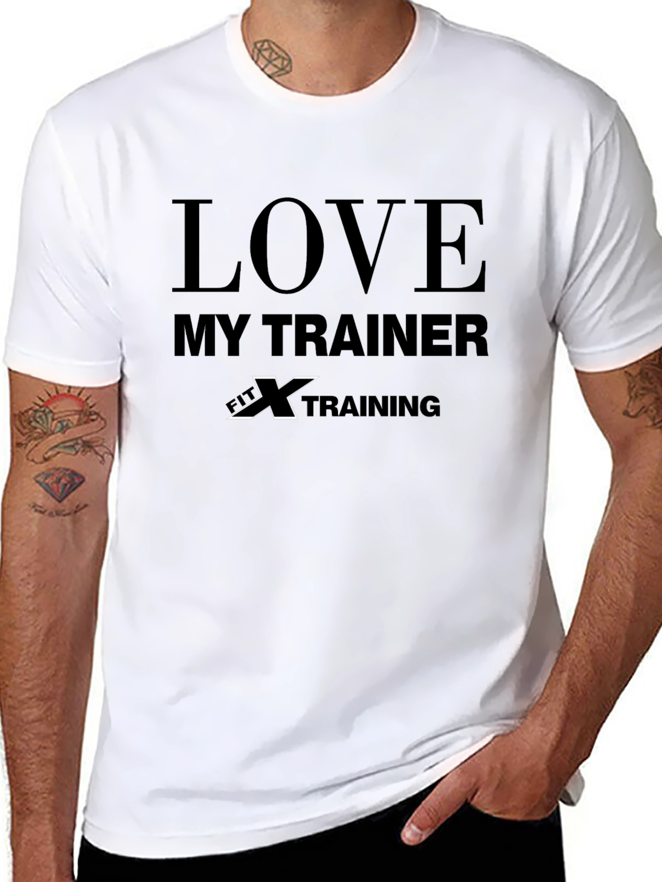 Love My Trainer T-Shirt - Fitness Training Tee