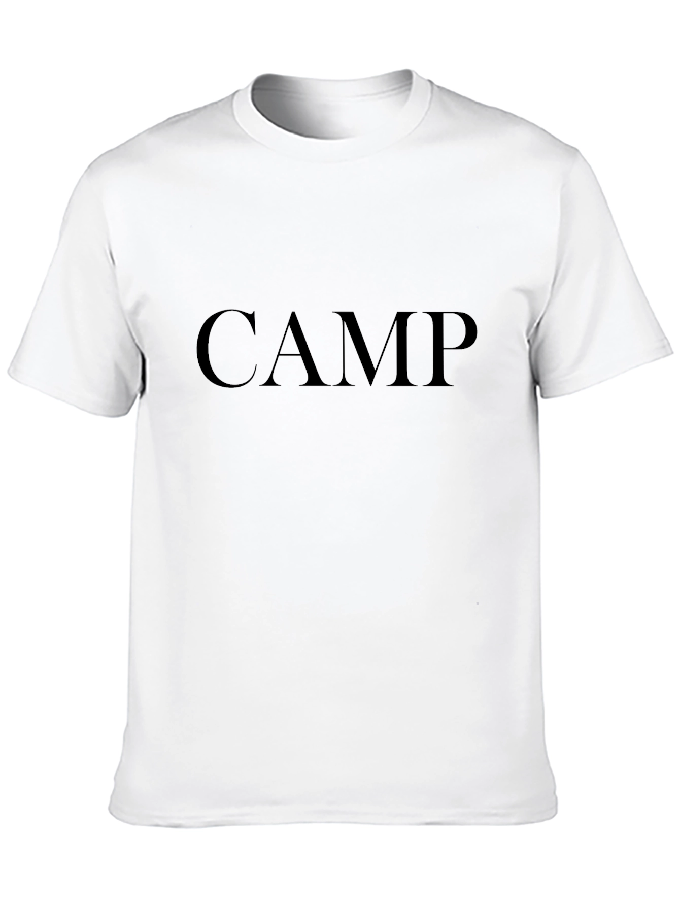 CAMP Black T-Shirt - Stylish & Comfortable