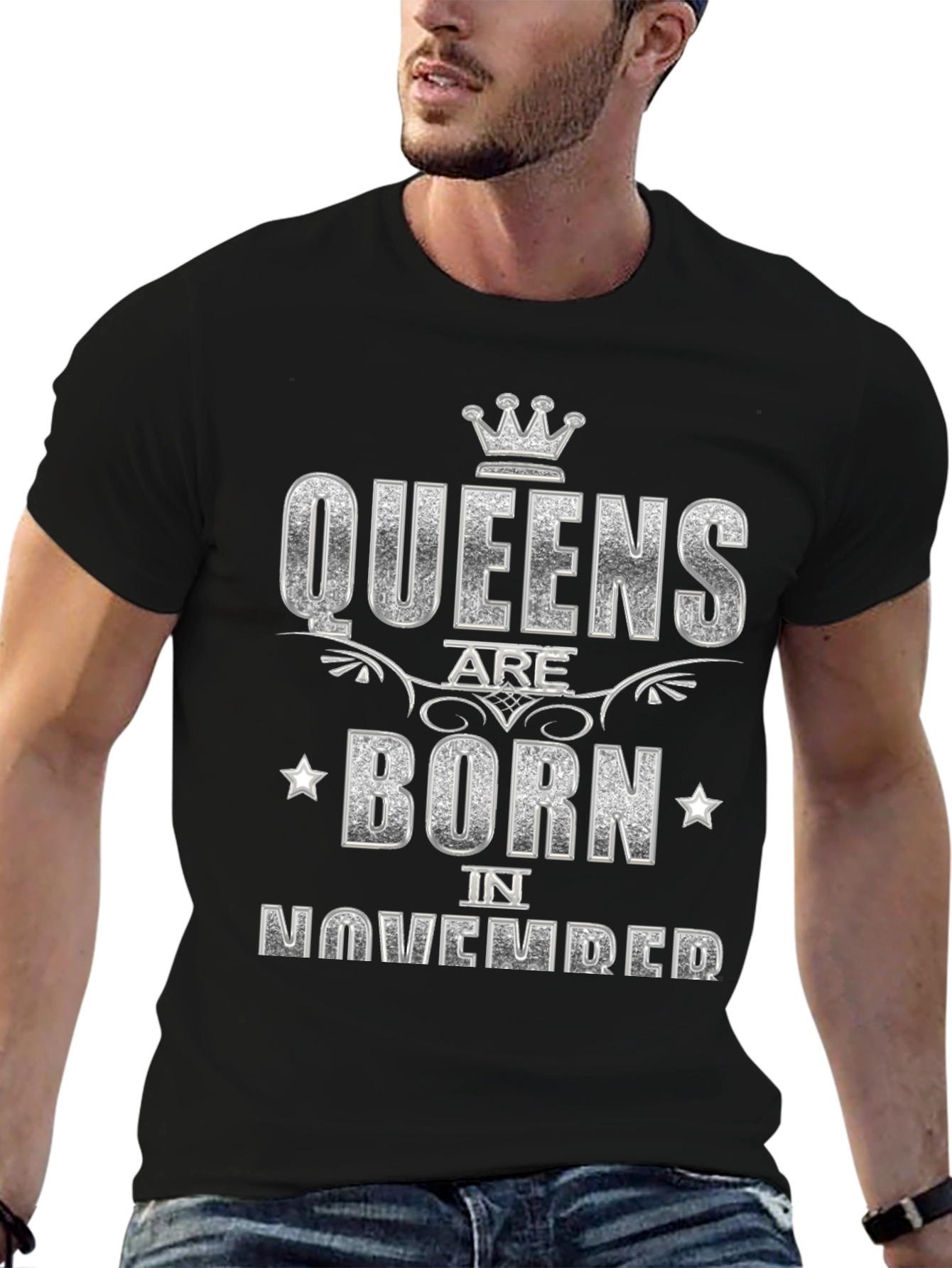 Queens Are Born in November T-Shirt