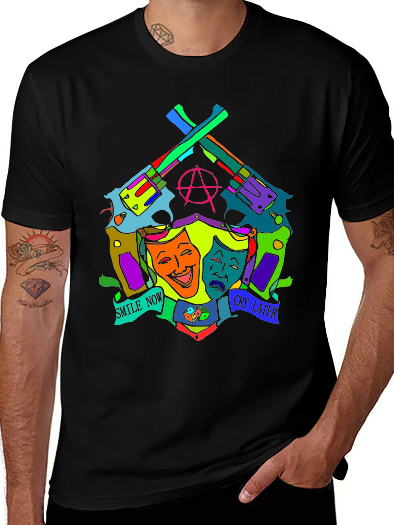 Smile Now Cry Later Graphic T-Shirt