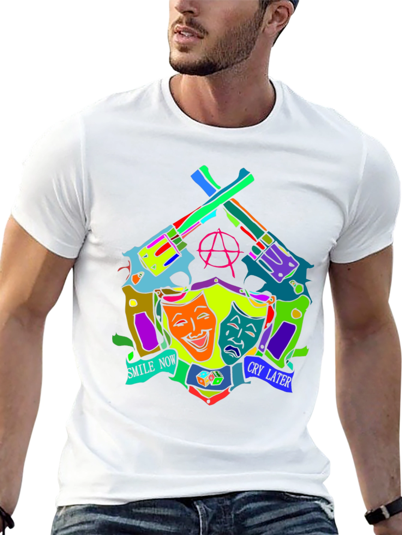 Smile Now Cry Later Graphic T-Shirt
