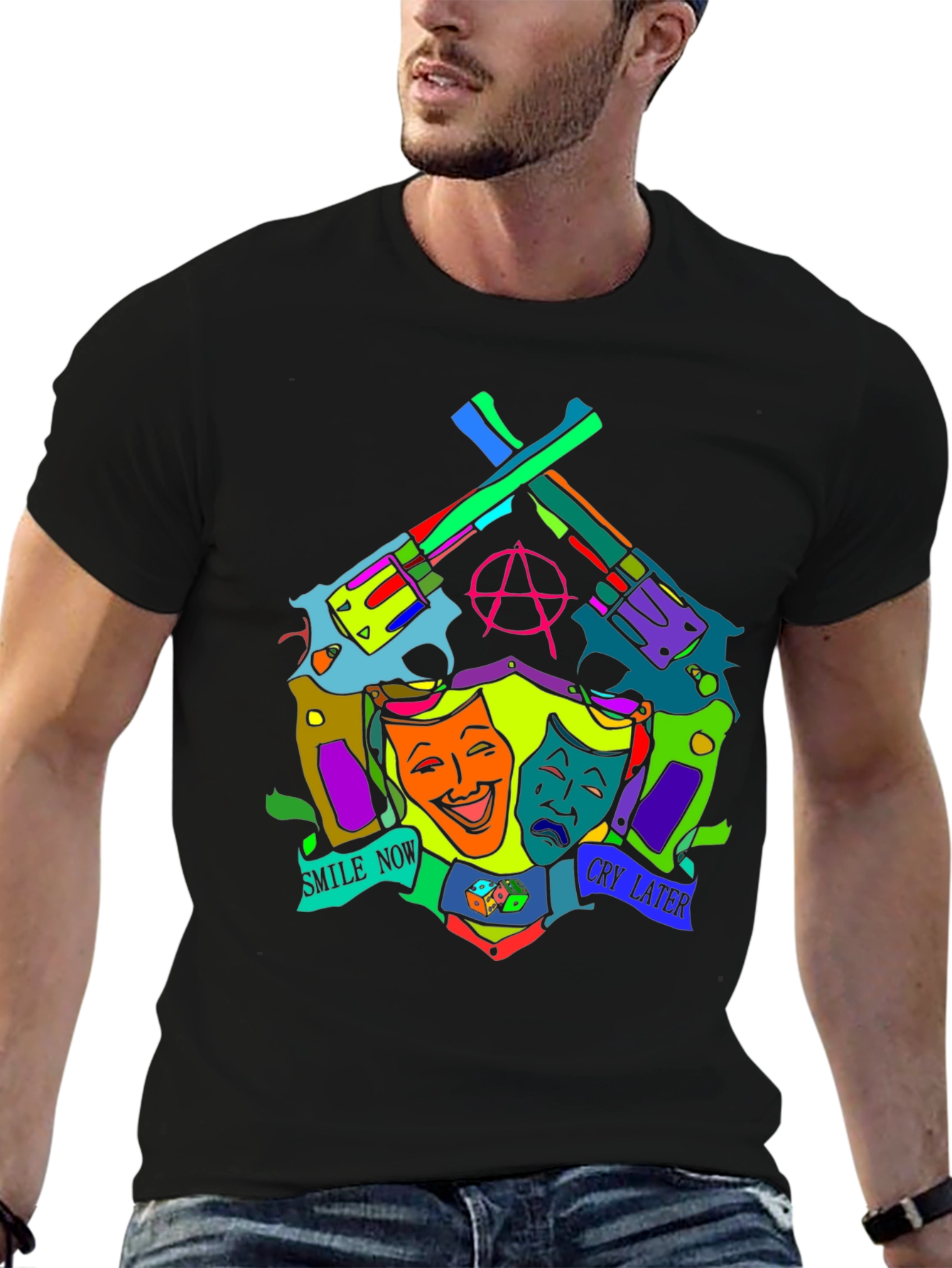 Smile Now Cry Later Graphic T-Shirt