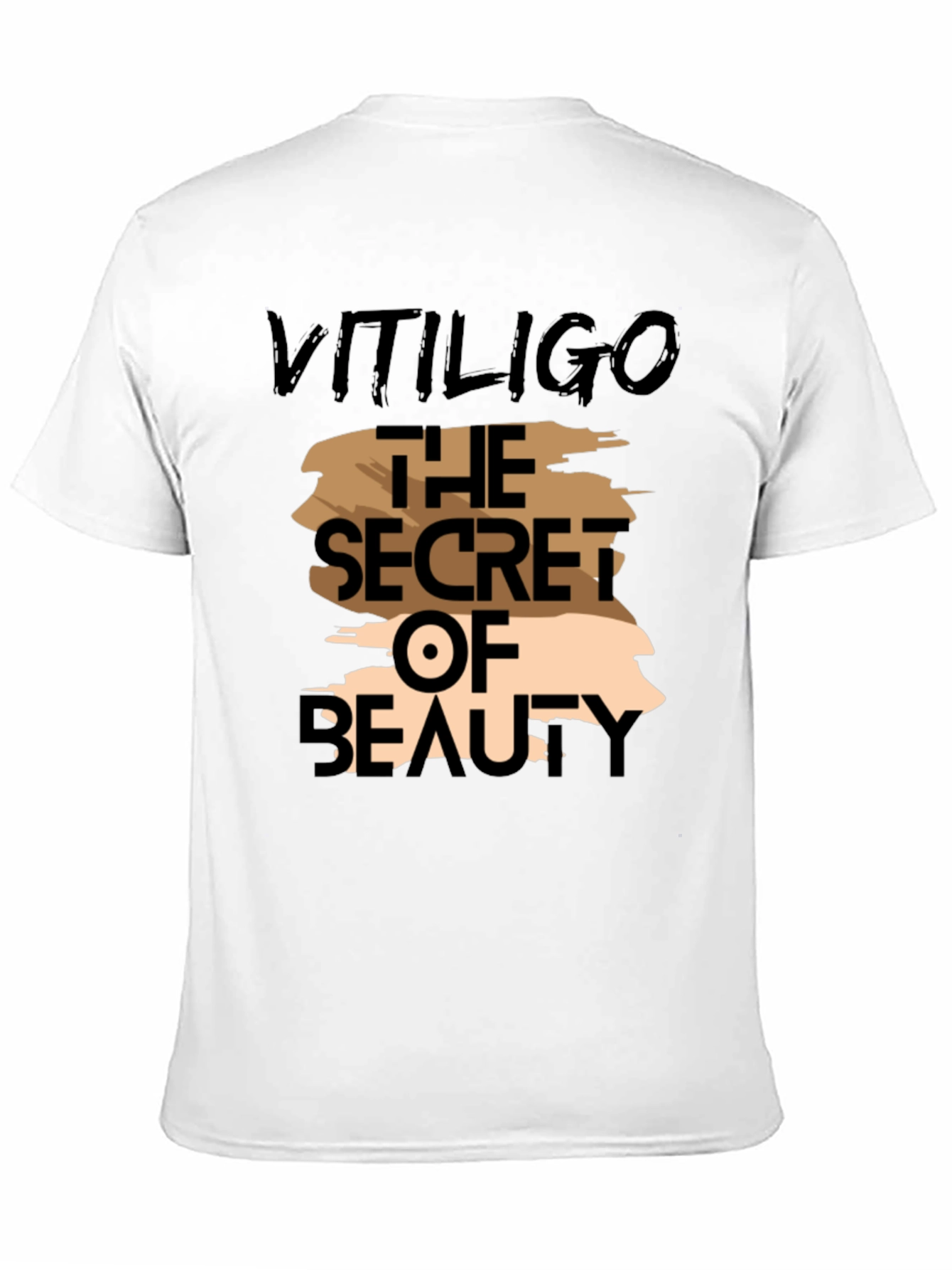 Vitiligo The Secret of Beauty Graphic T-Shirt