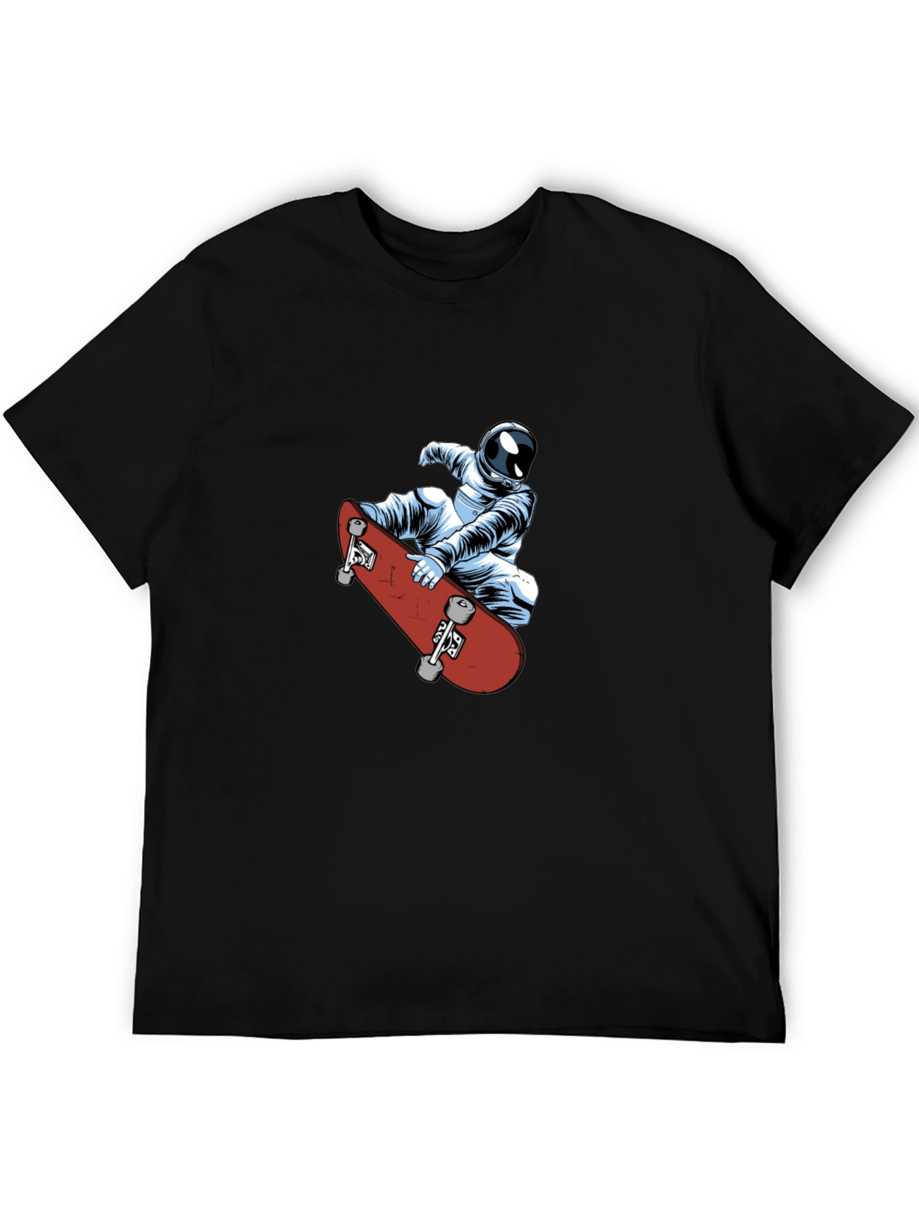 Skateboarding Astronaut Graphic Tee