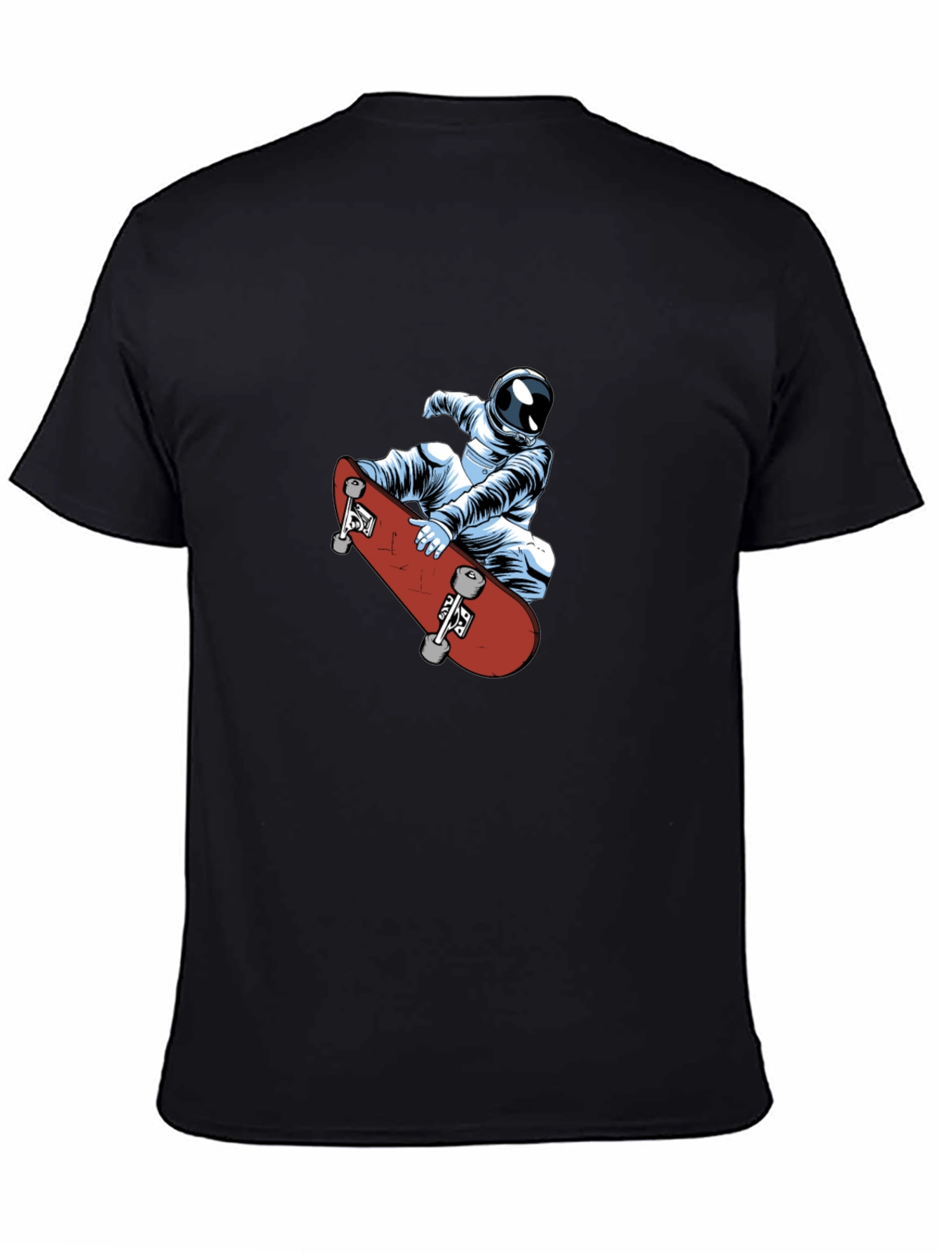 Skateboarding Astronaut Graphic Tee