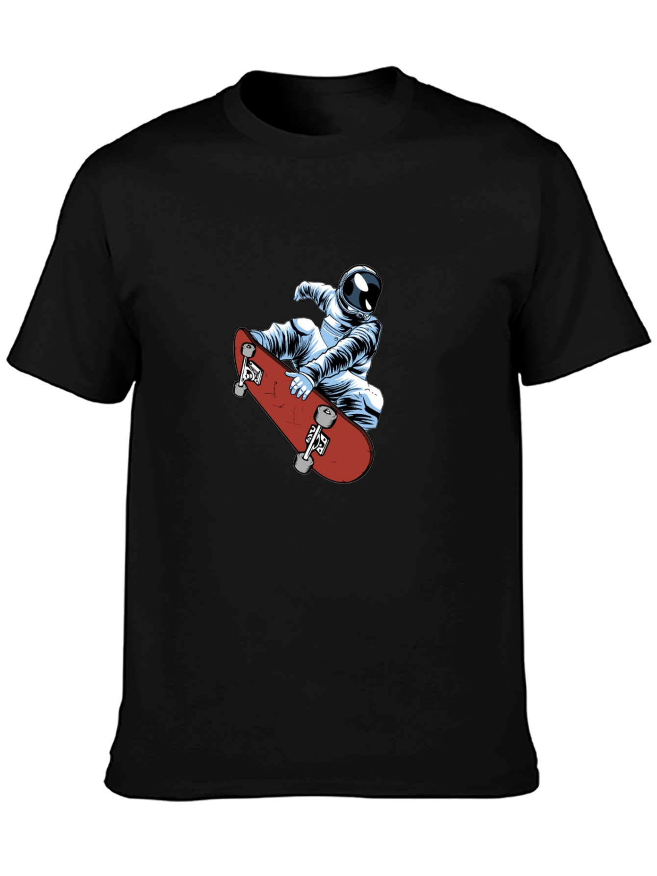 Skateboarding Astronaut Graphic Tee