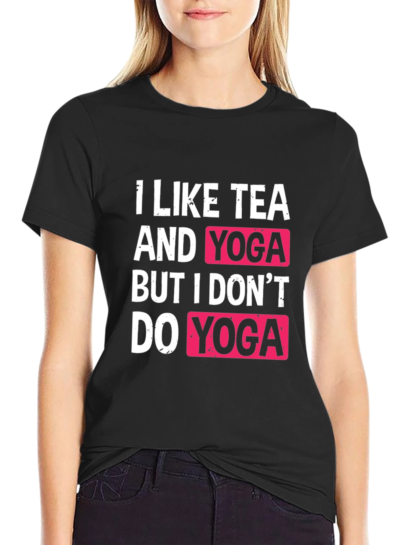 I Like Tea and Yoga Funny T-Shirt