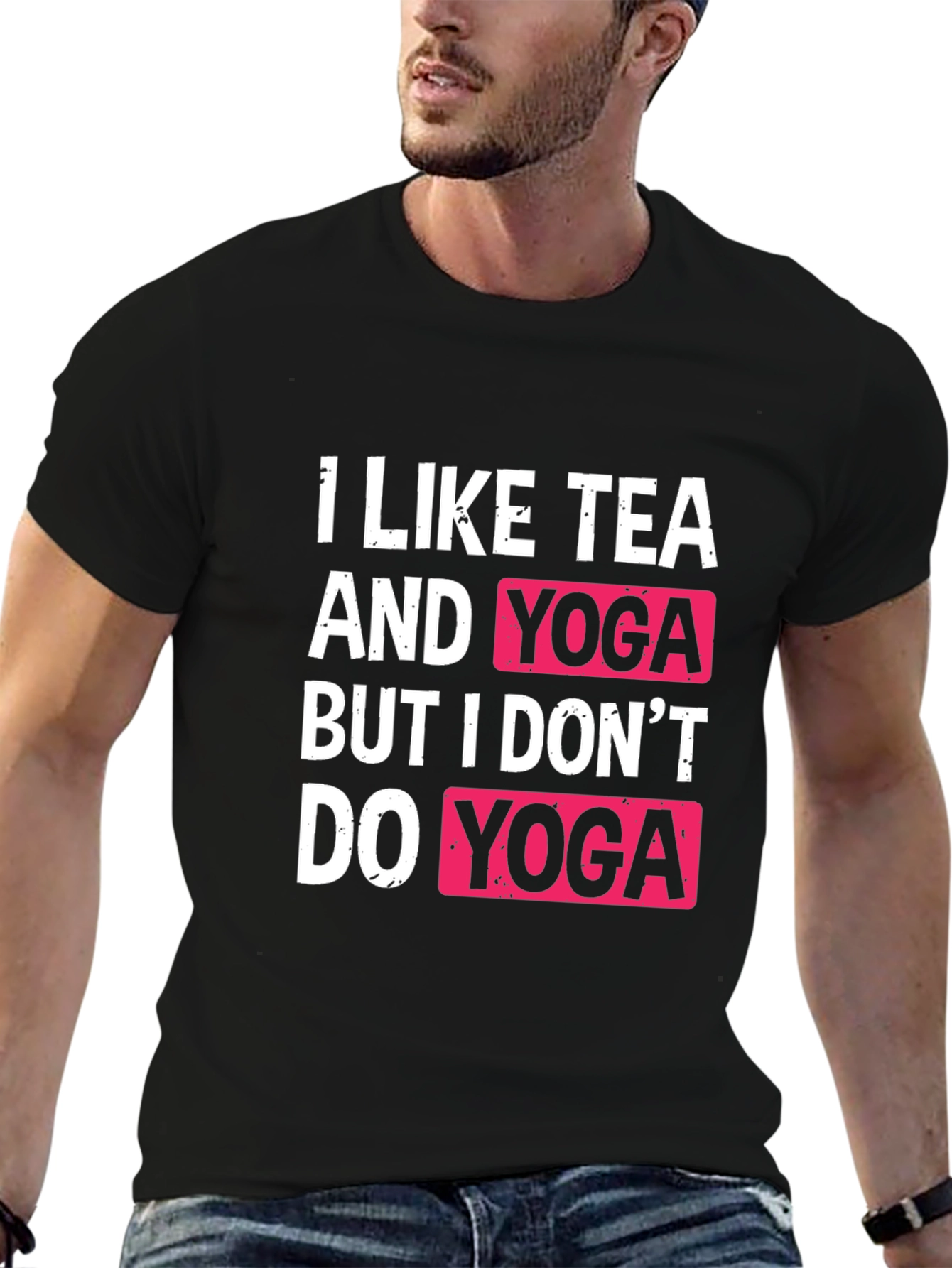 I Like Tea and Yoga Funny T-Shirt