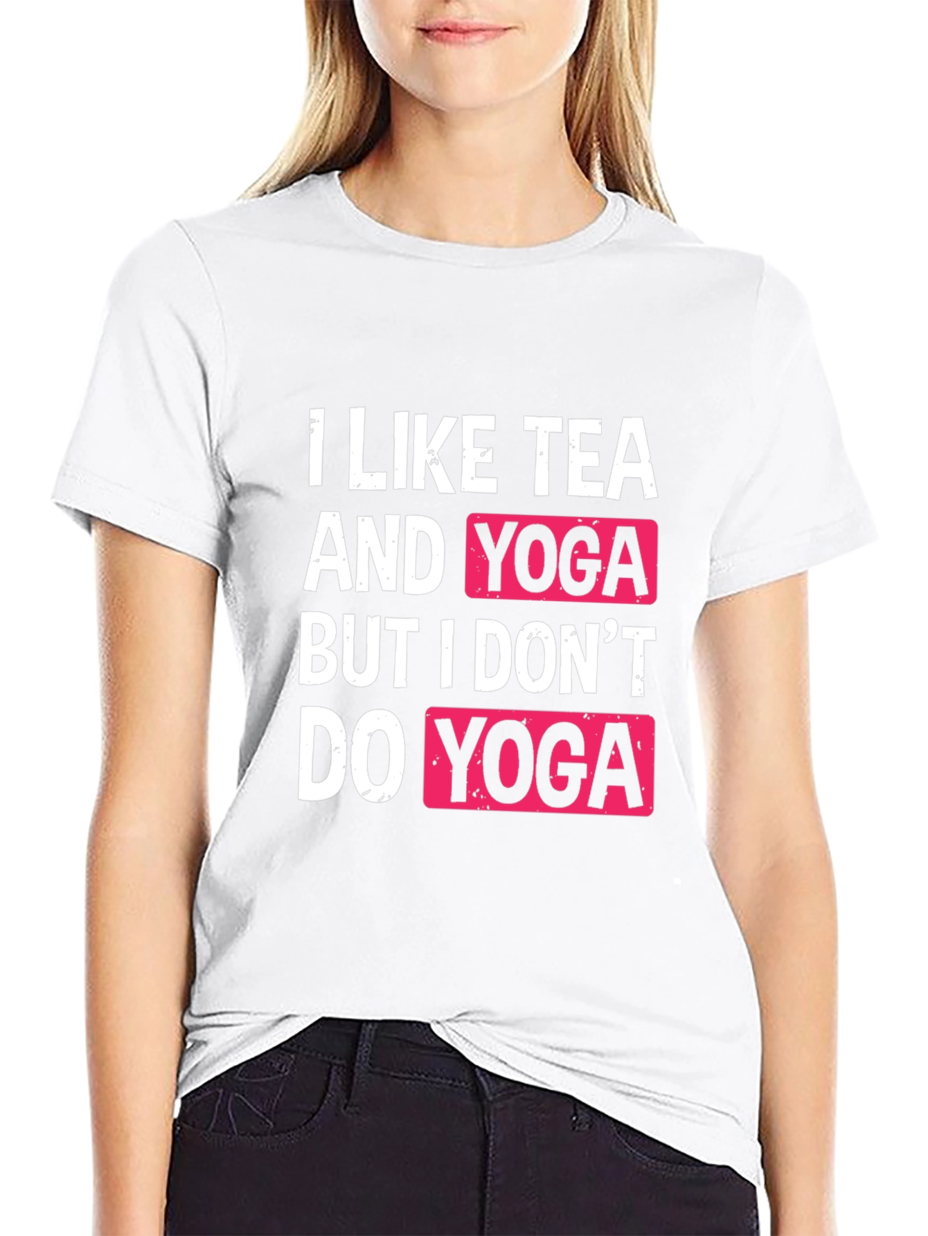 I Like Tea and Yoga Funny T-Shirt