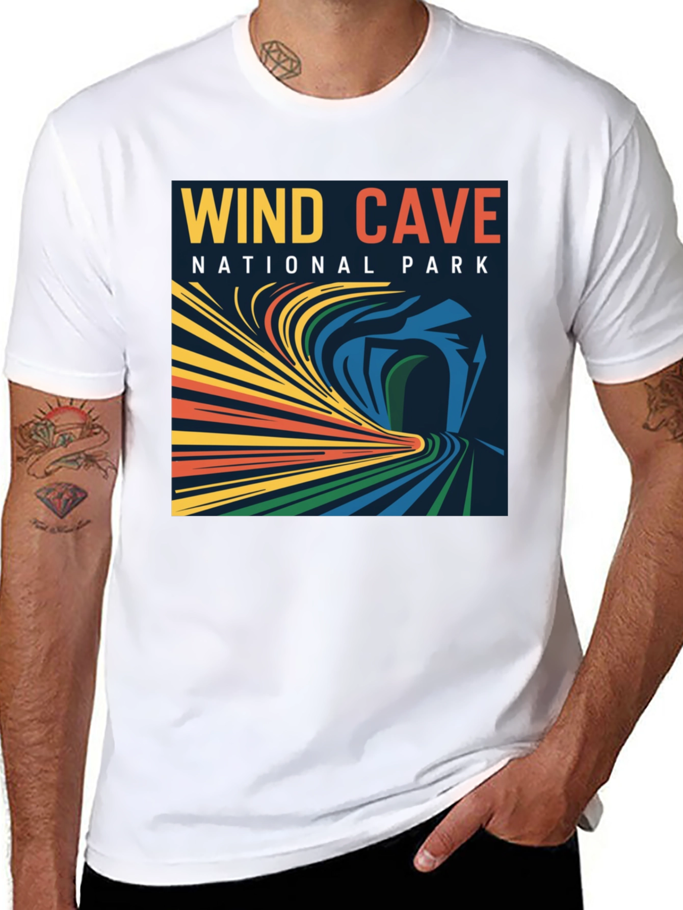 Wind Cave National Park Graphic T-Shirt