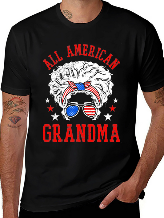 All American Grandma T-Shirt