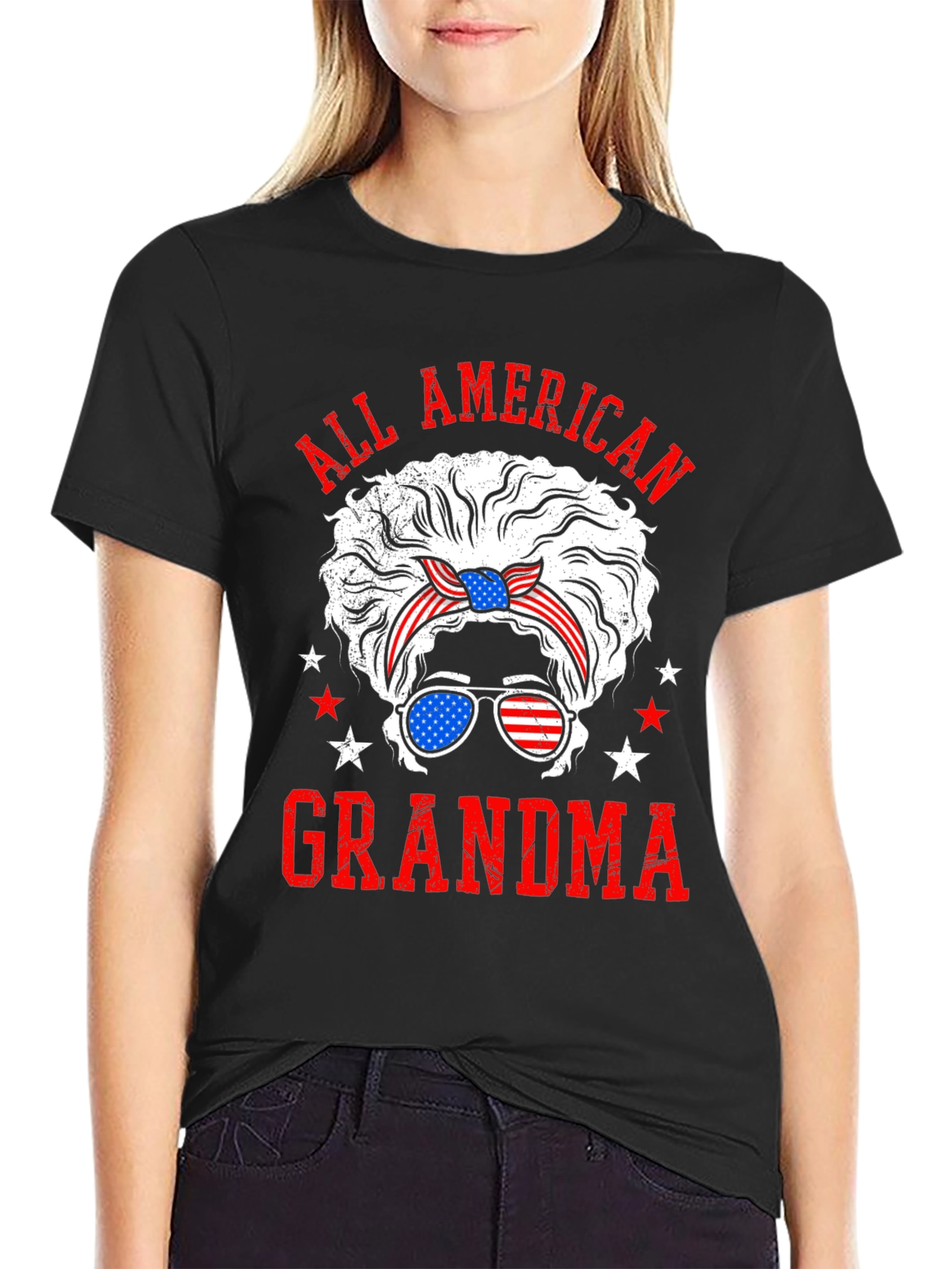 All American Grandma T-Shirt