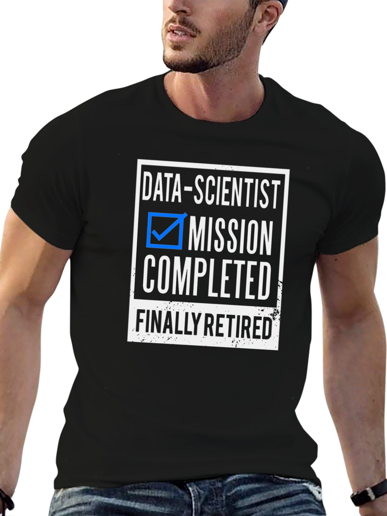 Data Scientist Retired Mission Accomplished T-Shirt