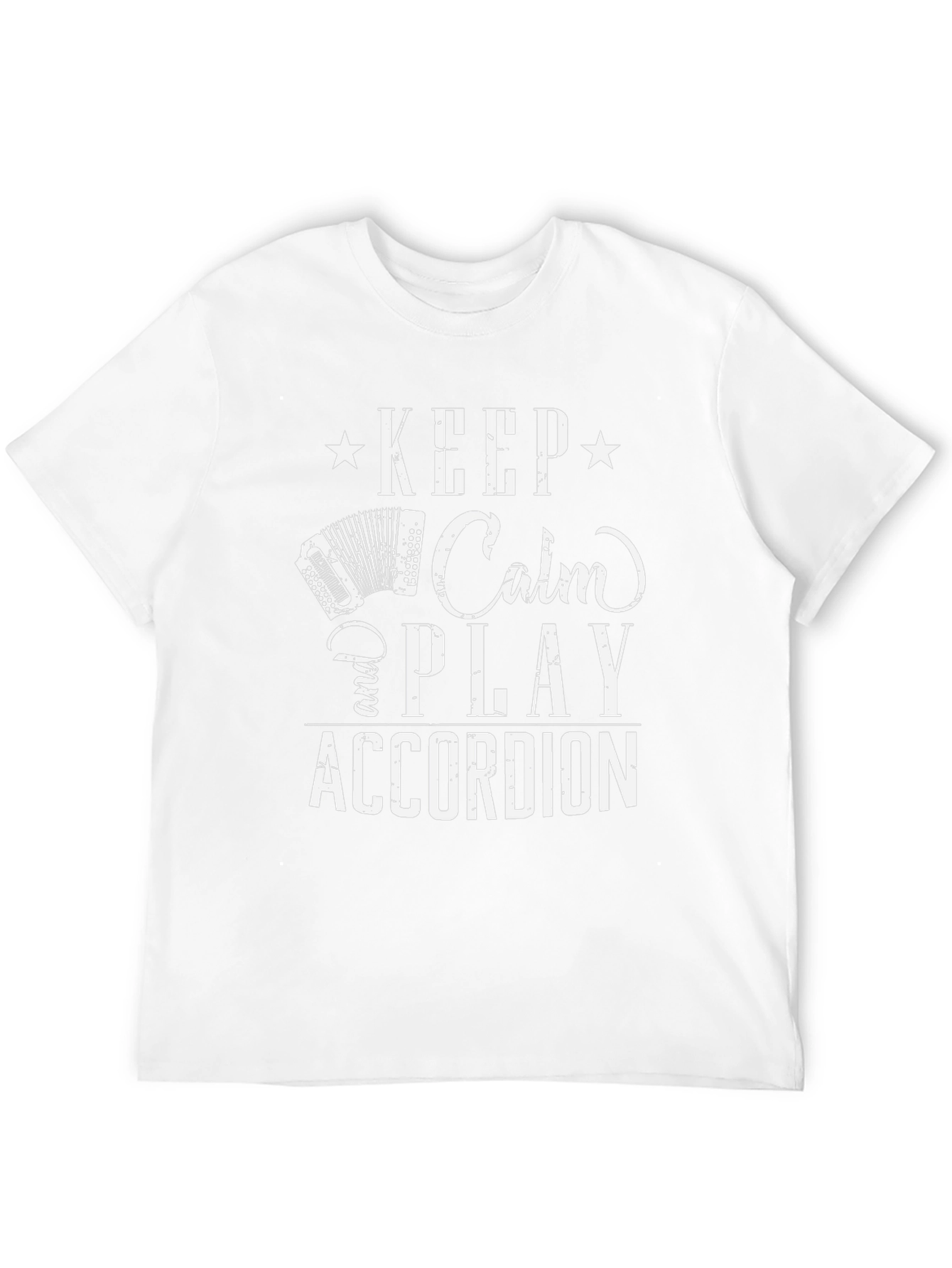 Keep Calm & Play Accordion T-Shirt