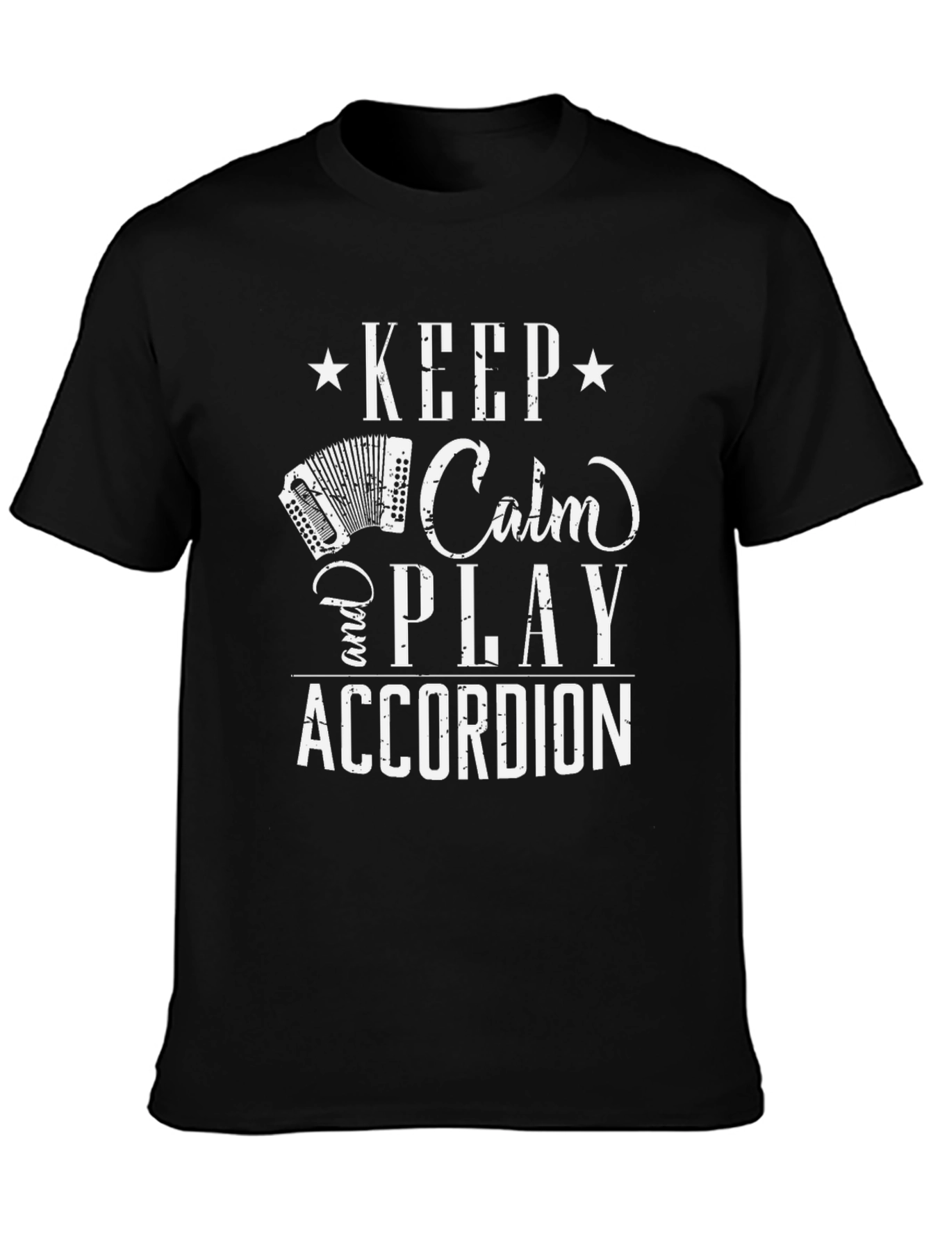 Keep Calm & Play Accordion T-Shirt