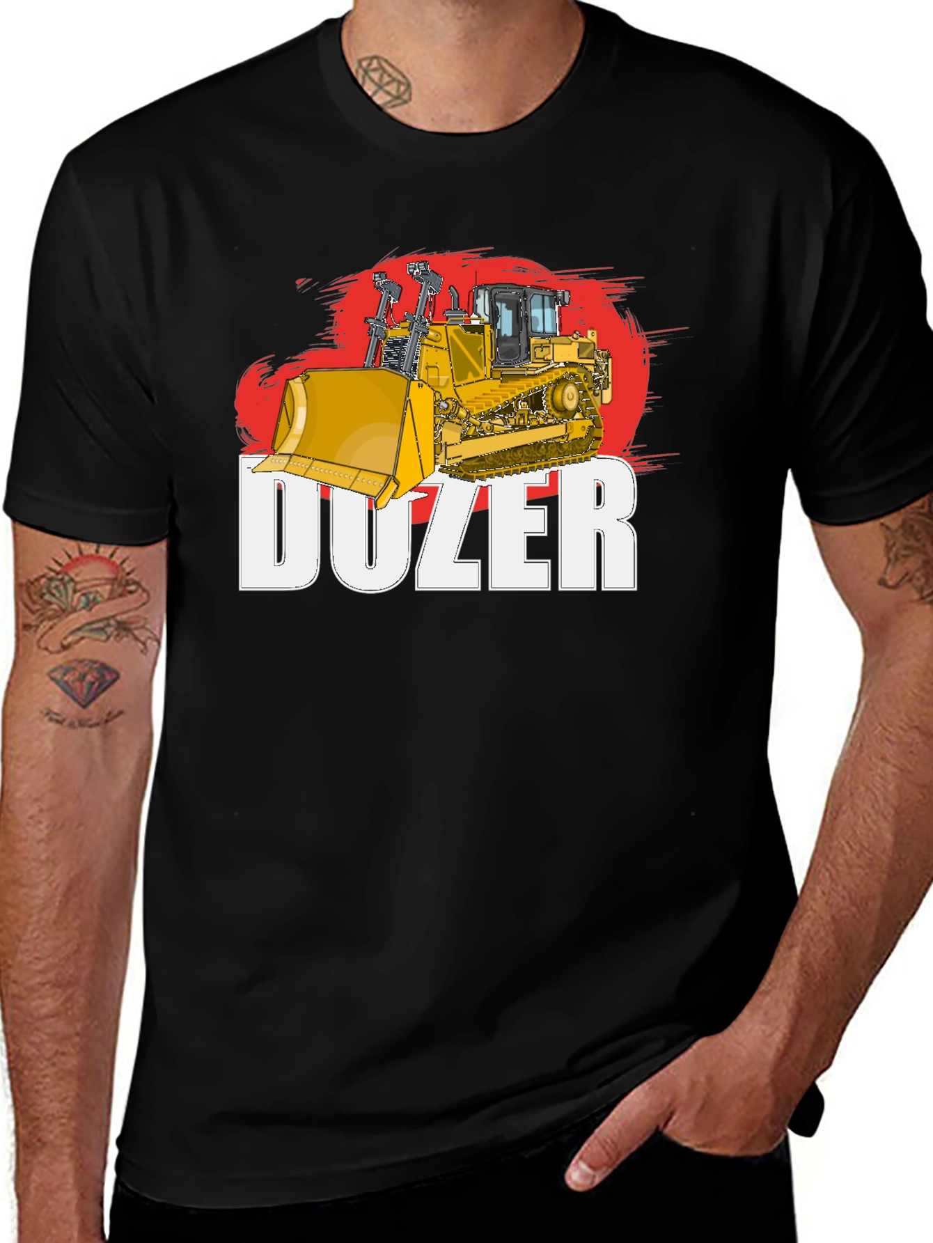 Dozer Bulldozer Heavy Equipment T-Shirt