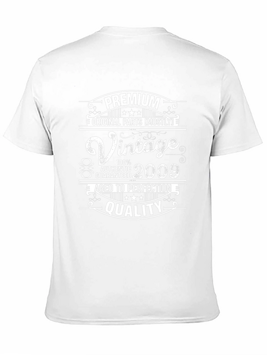 Vintage 2009 Premium Quality T-Shirt