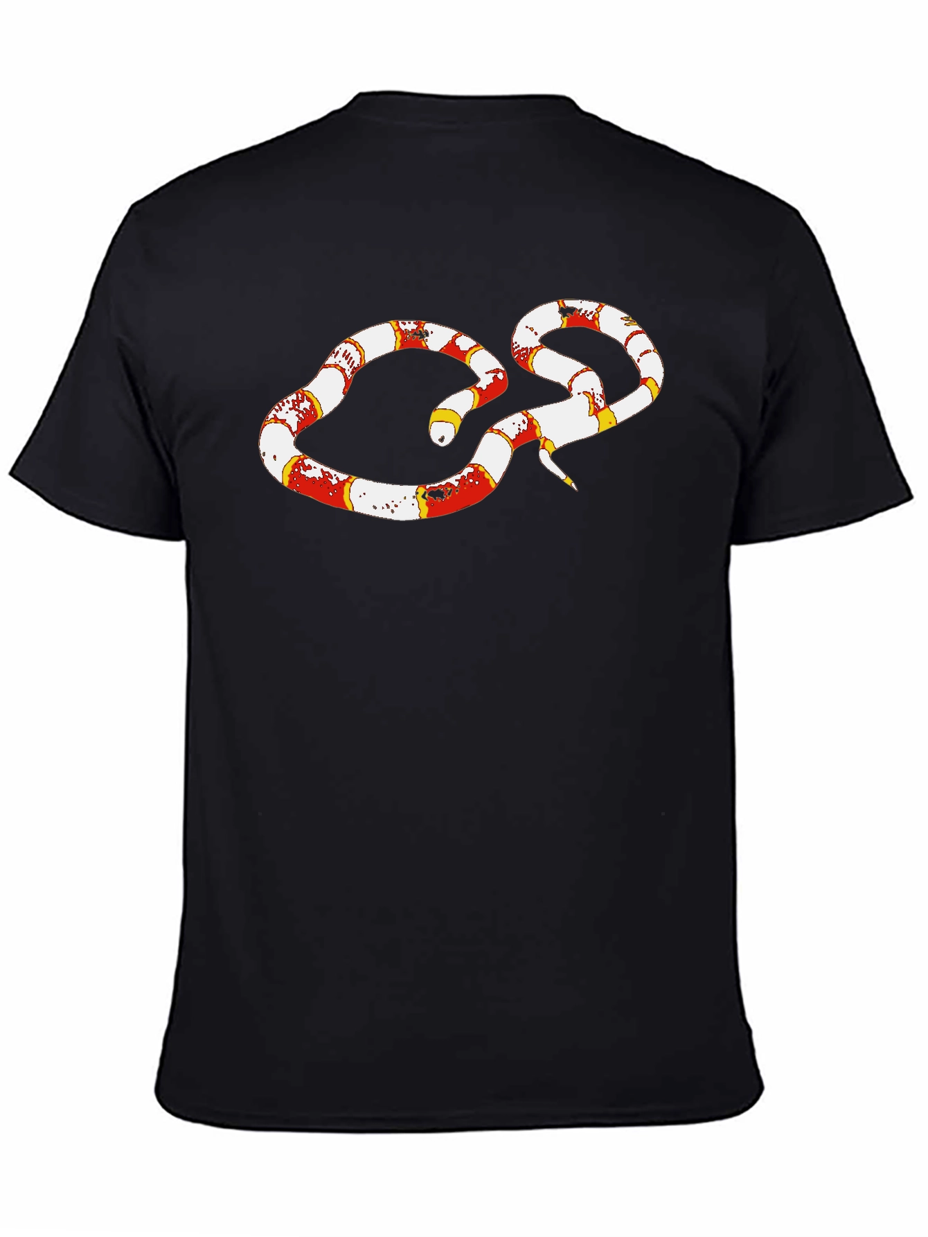 Snake Graphic Black T-Shirt