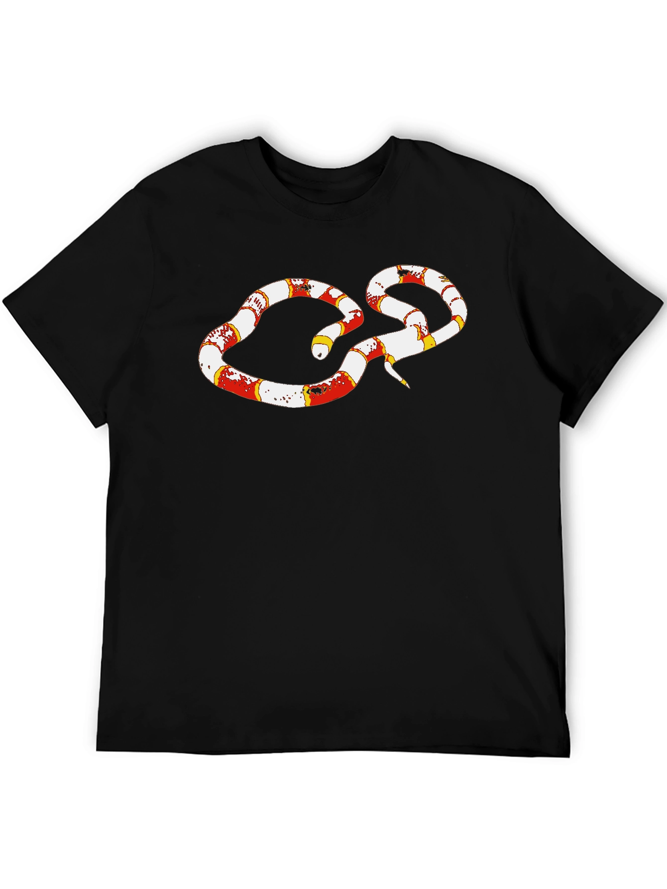 Snake Graphic Black T-Shirt