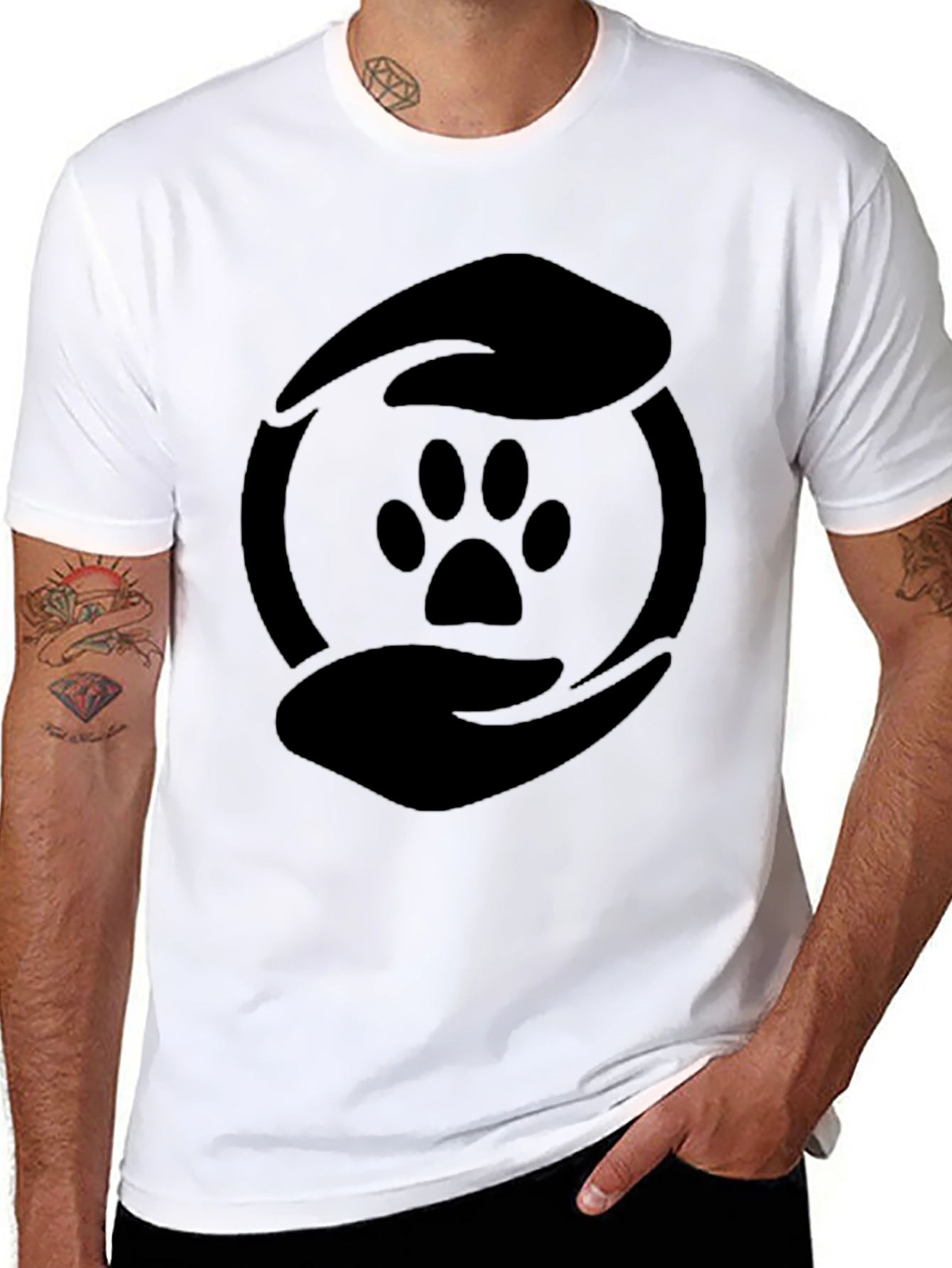Paw Print Protection T-Shirt