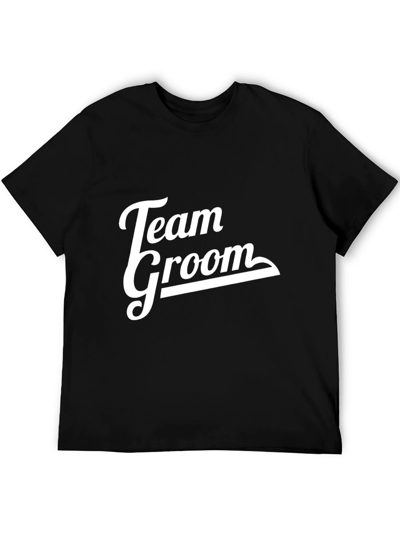 Team Groom Crew Neck T-Shirt