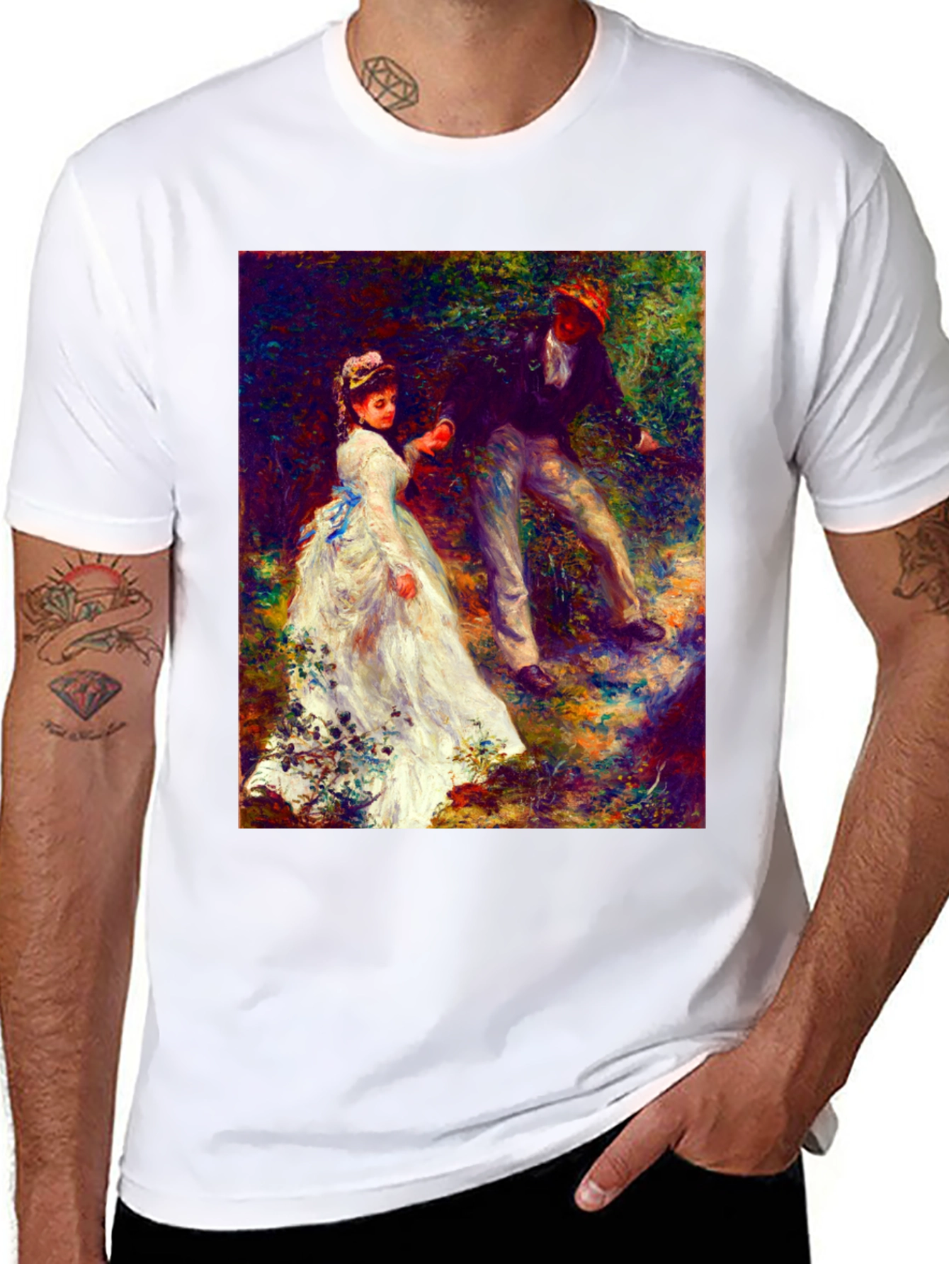 Artistic Impression T-Shirt - Manets Promenade