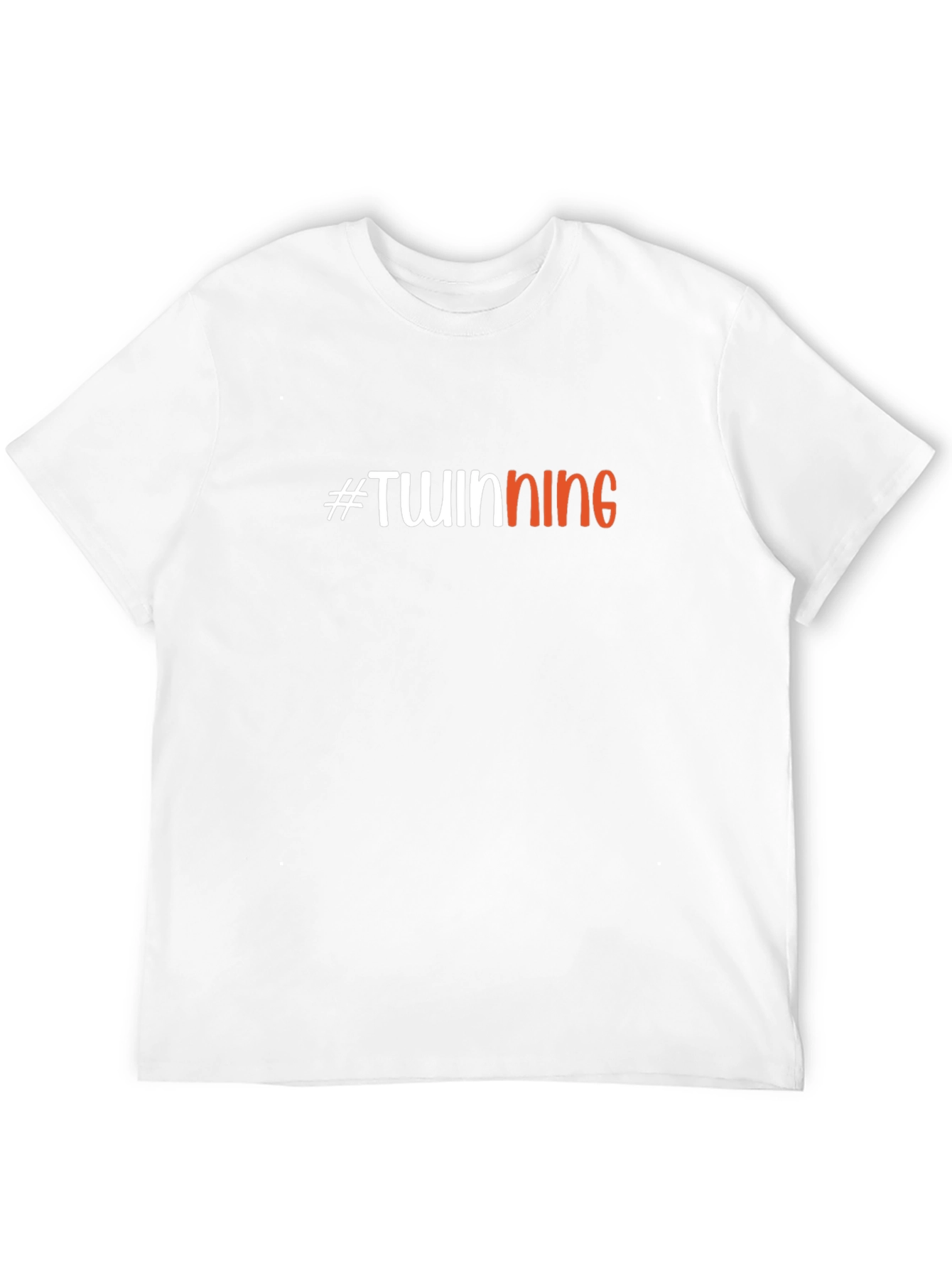 #Twinning Crew Neck T-Shirt