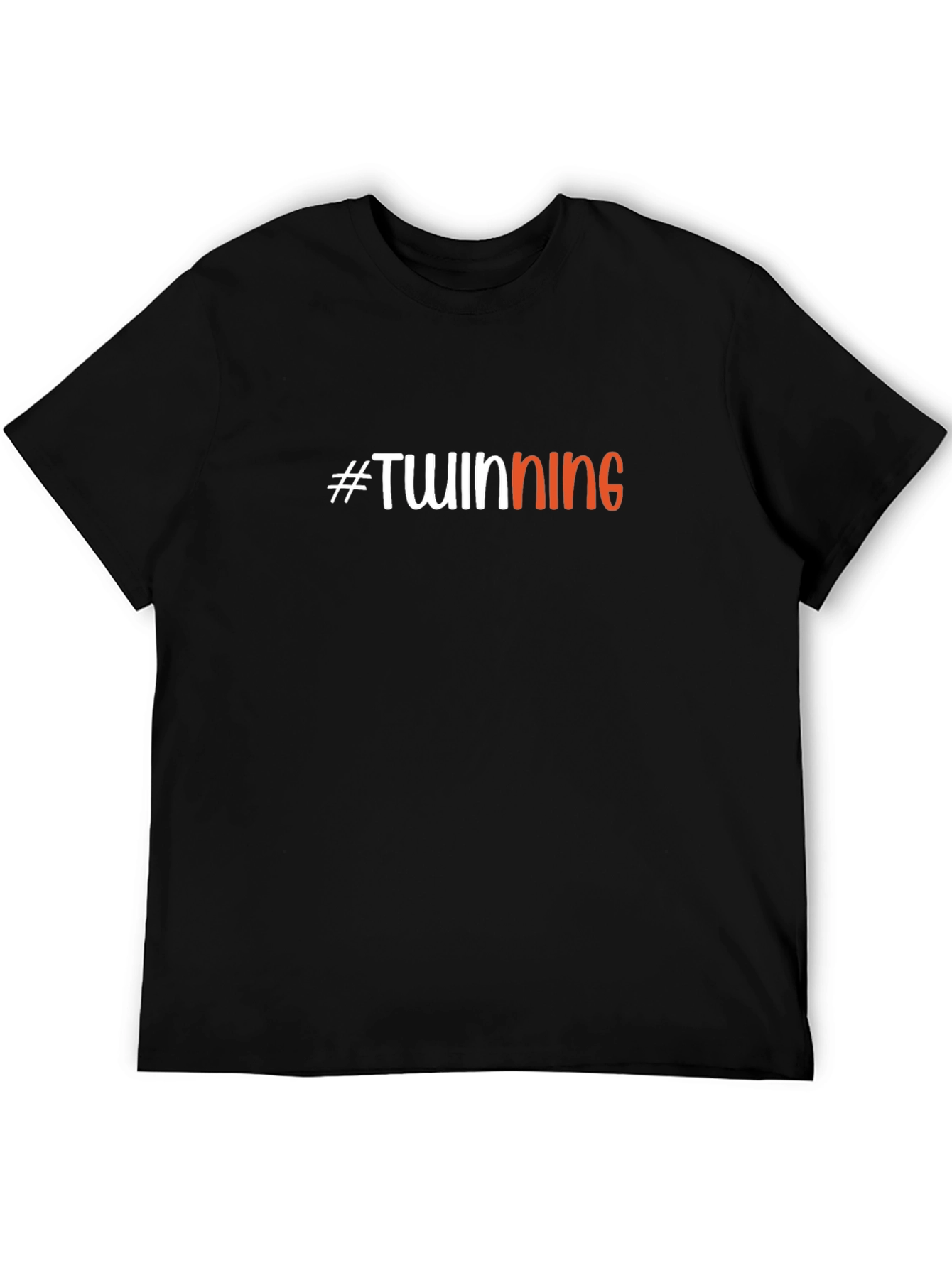 #Twinning Crew Neck T-Shirt