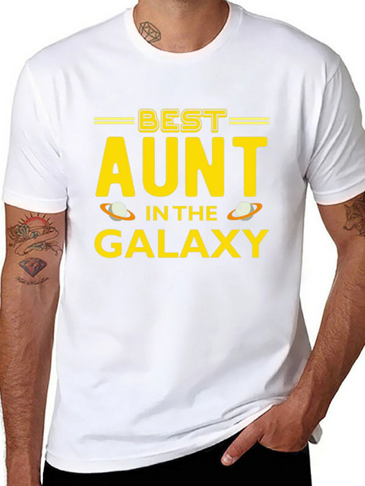 Best Aunt in the Galaxy Graphic T-Shirt
