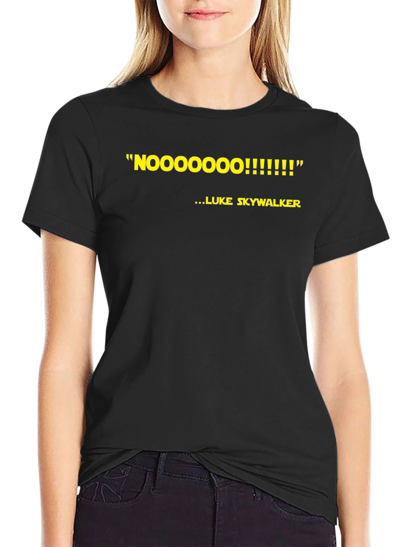Star Wars Luke Skywalker NOOOOOOOO! Graphic T-Shirt